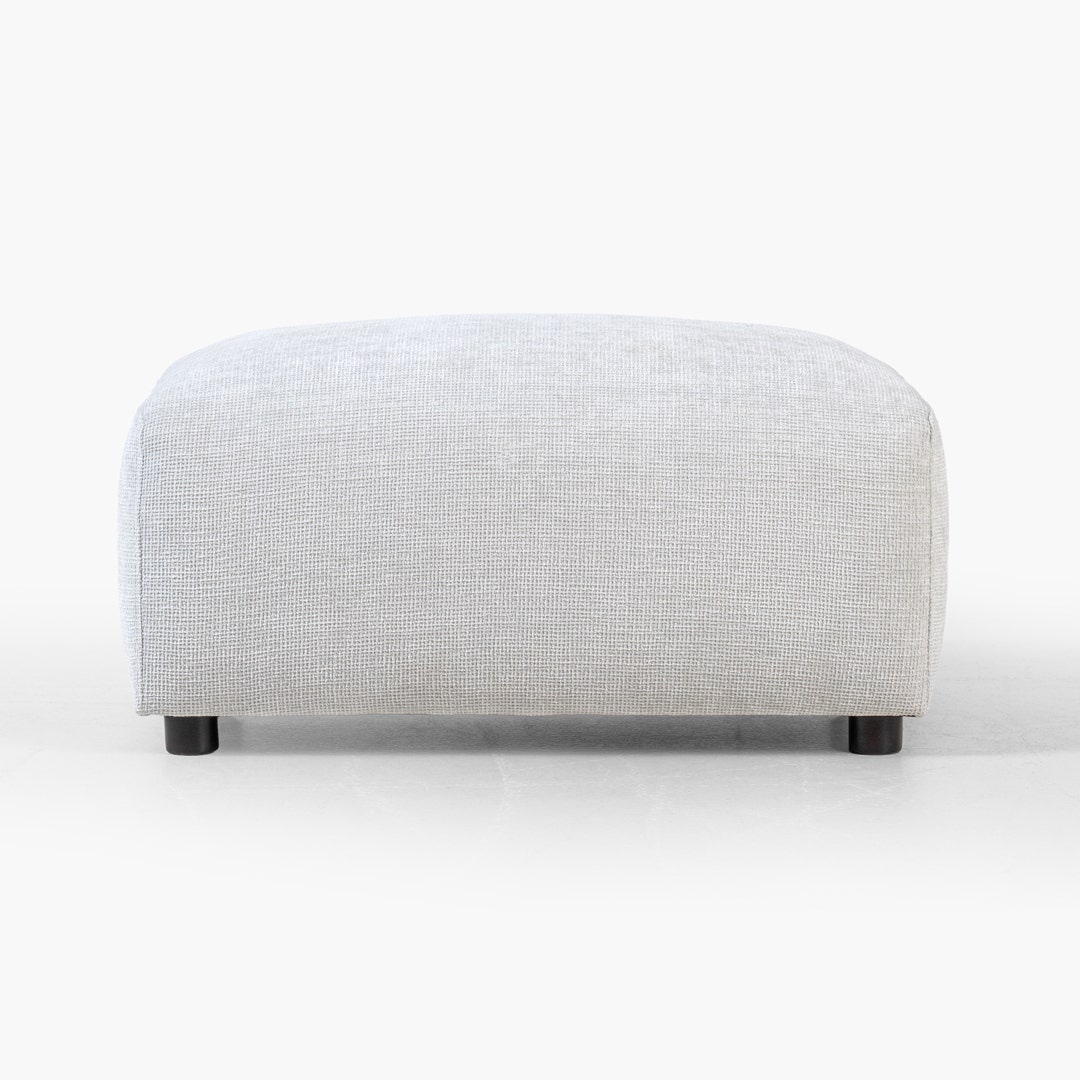 Odell Modular Ottoman Grey