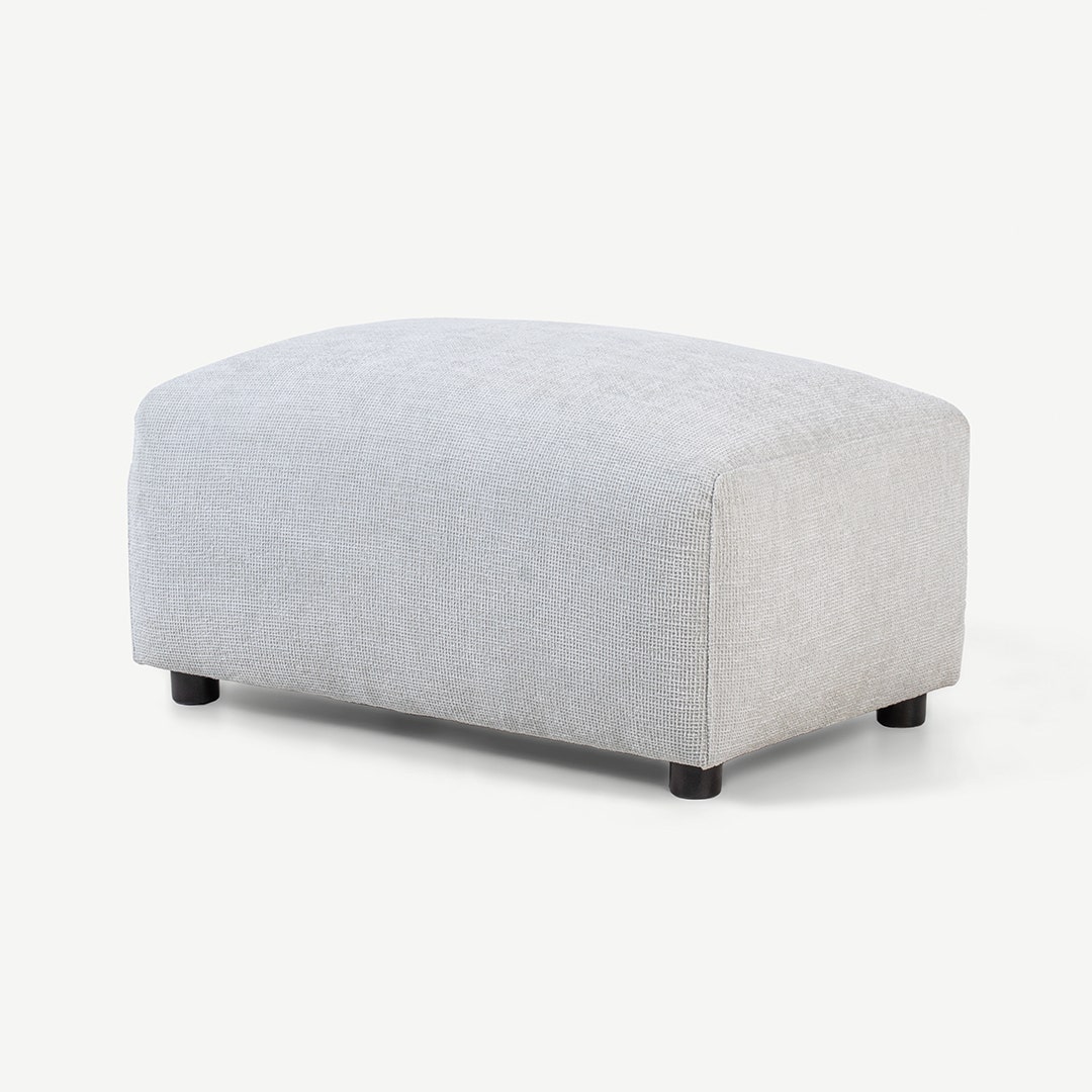 Odell Modular Ottoman Grey
