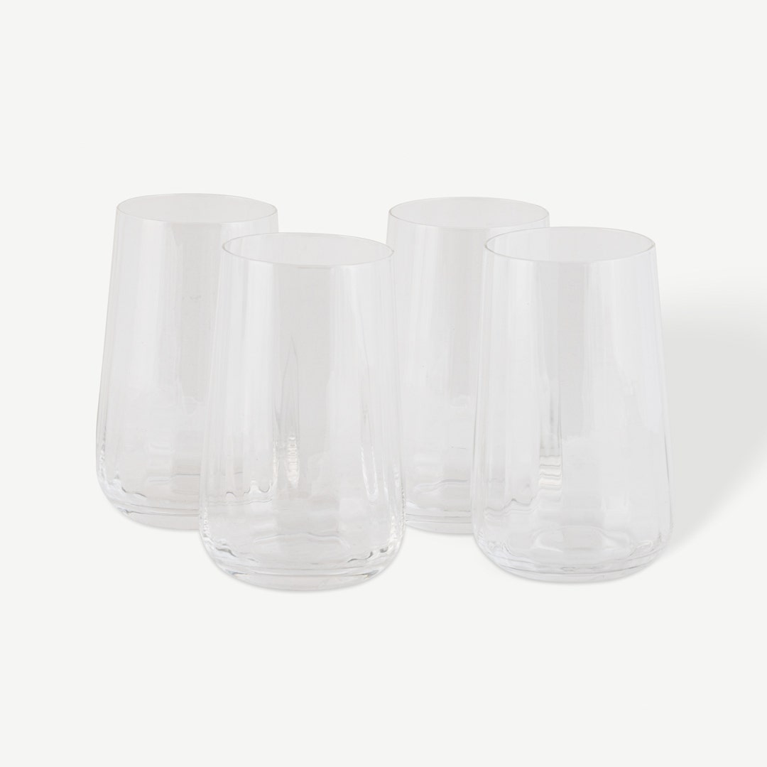 Olin Clear Glass Set of 4pcs -480ml