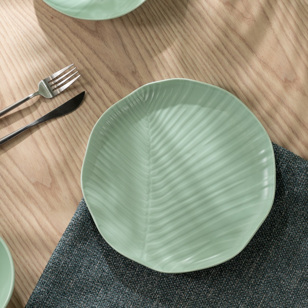 Orlie Dinner Plate Pastel Green -25cm