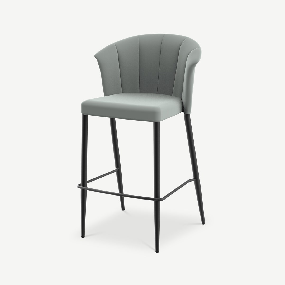 Buy Ozark Bar Chair Greige Online at Best Price in UAE OC Home