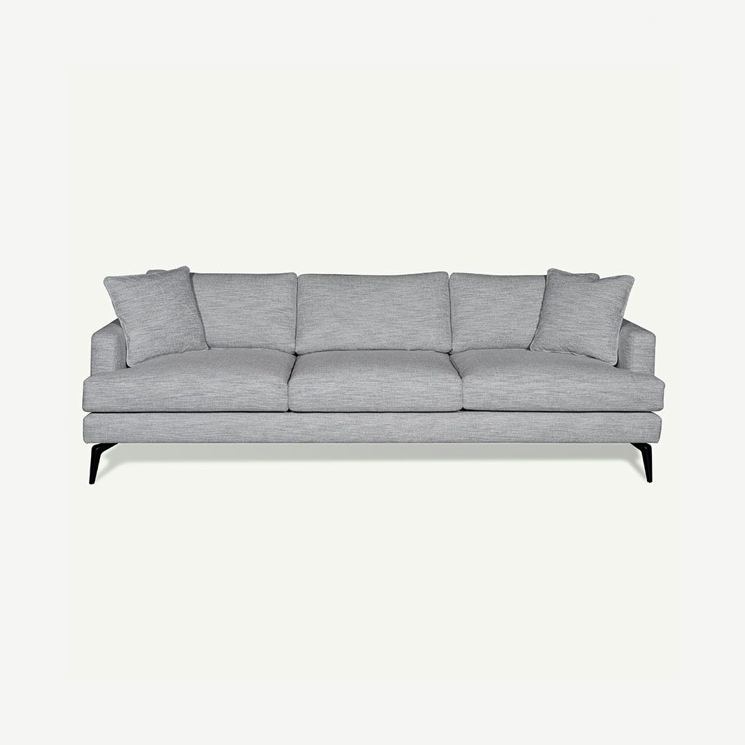 Palma 3 Seater Sofa Grey