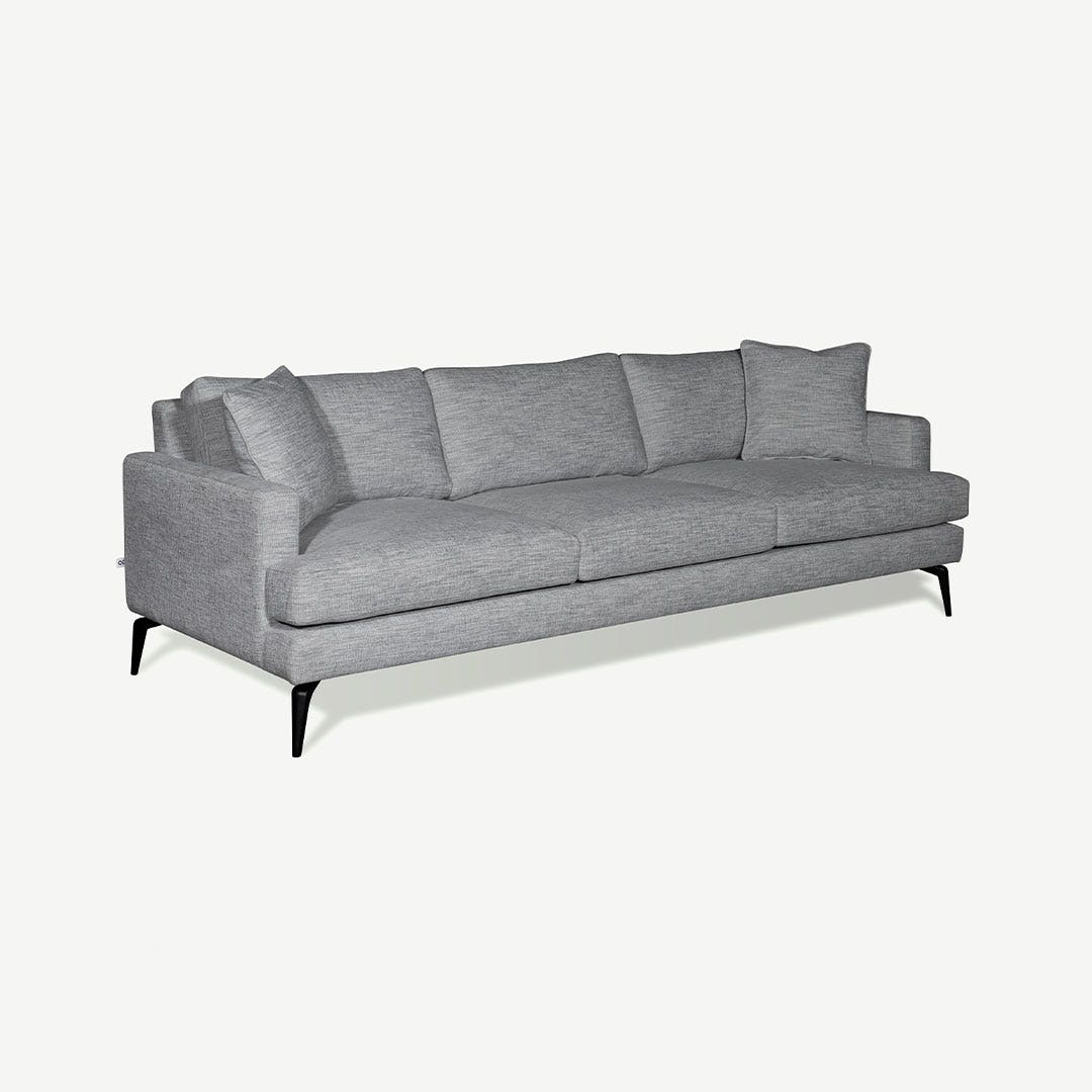Palma 3 Seater Sofa Grey