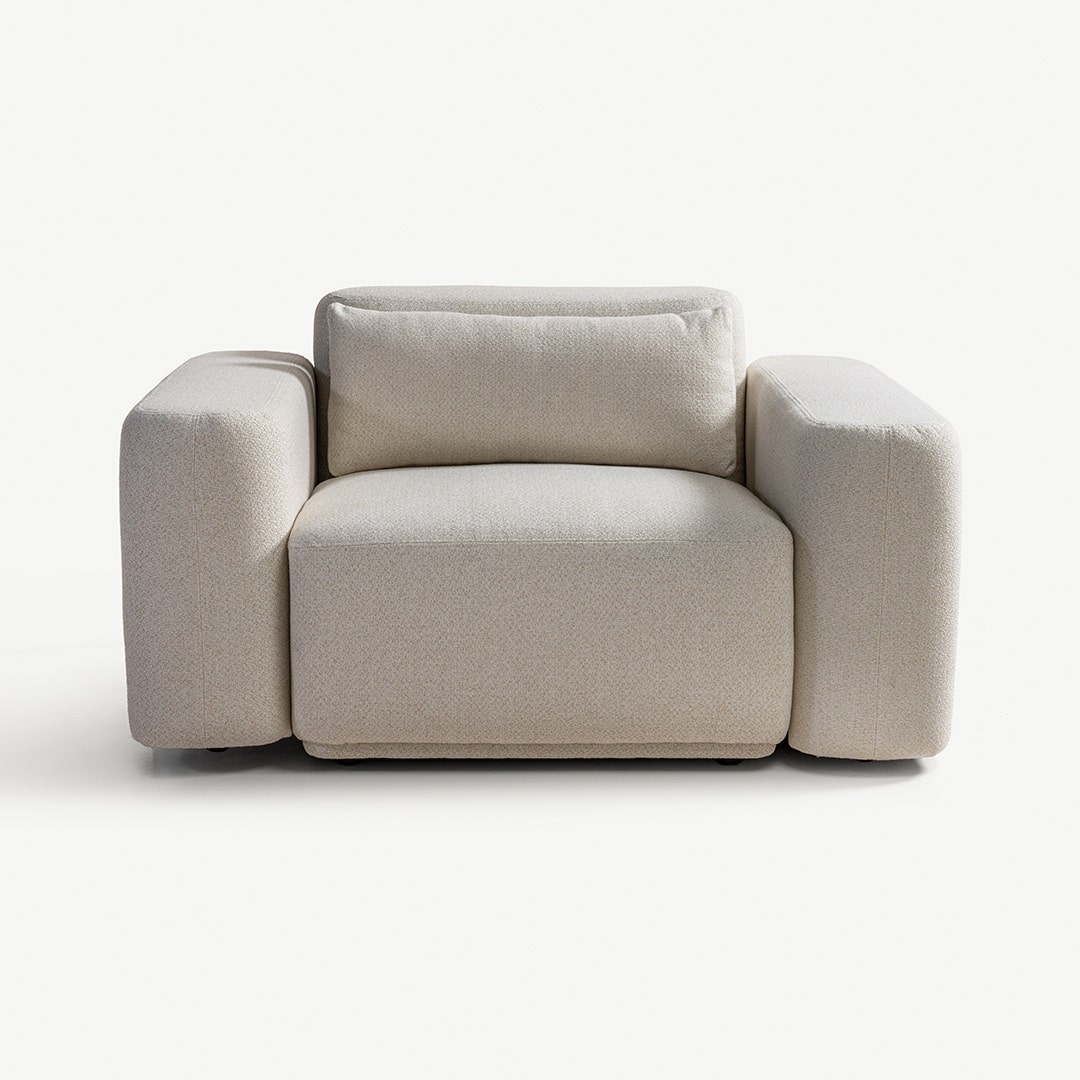 Paloma 1 Seater Sofa Beige