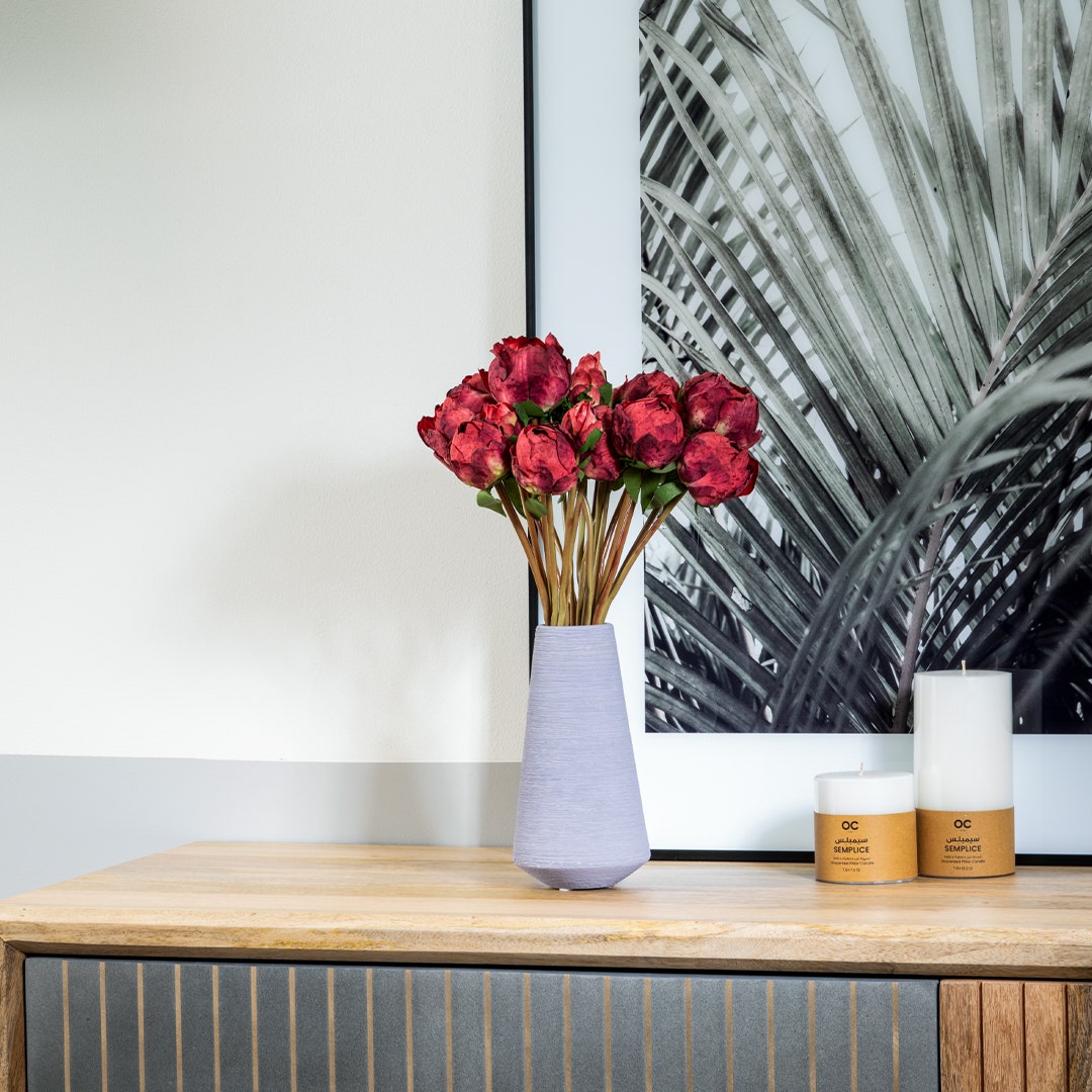 Peony Silky Bunch With 9 Buds