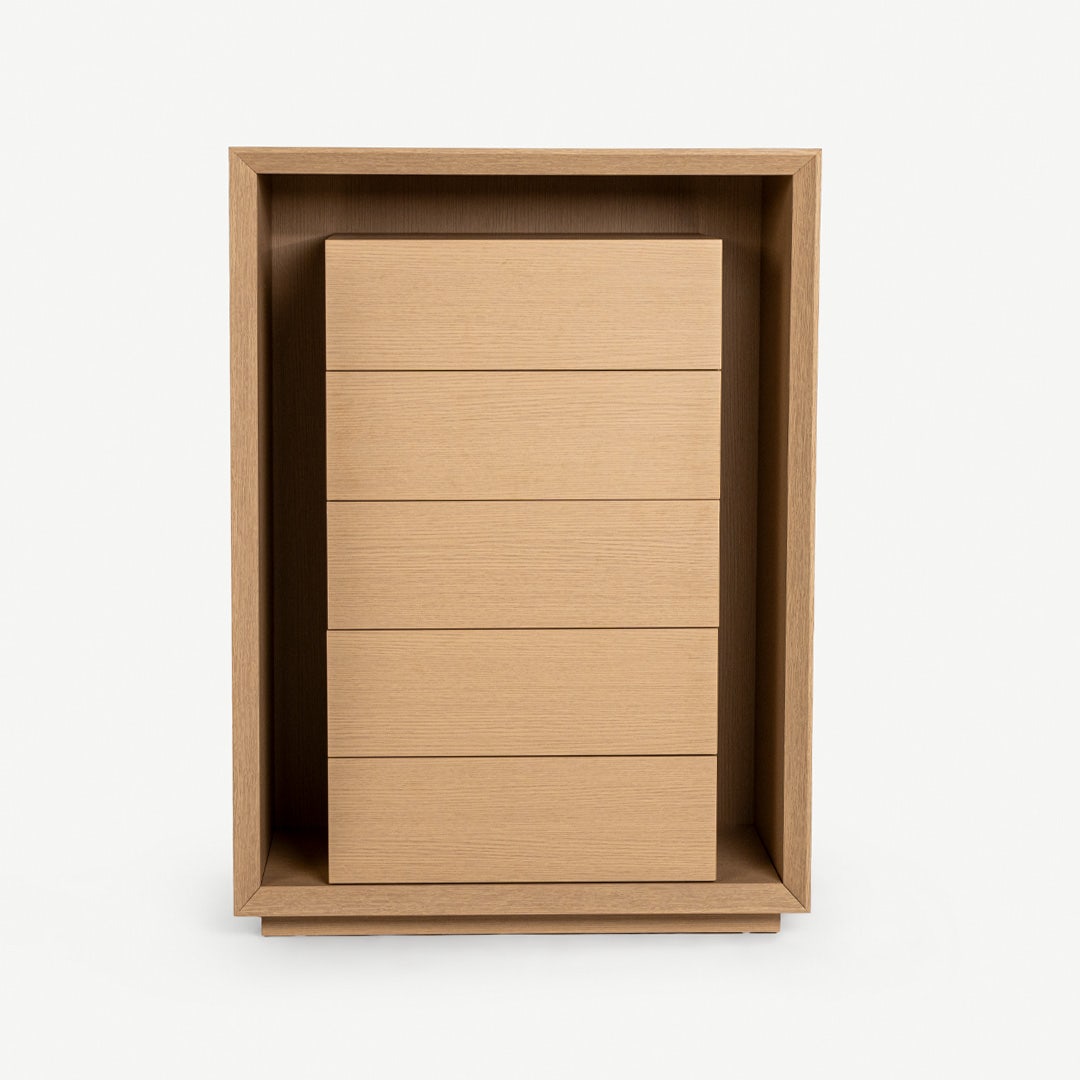 Piastri Chest of 5 Drawers Natural