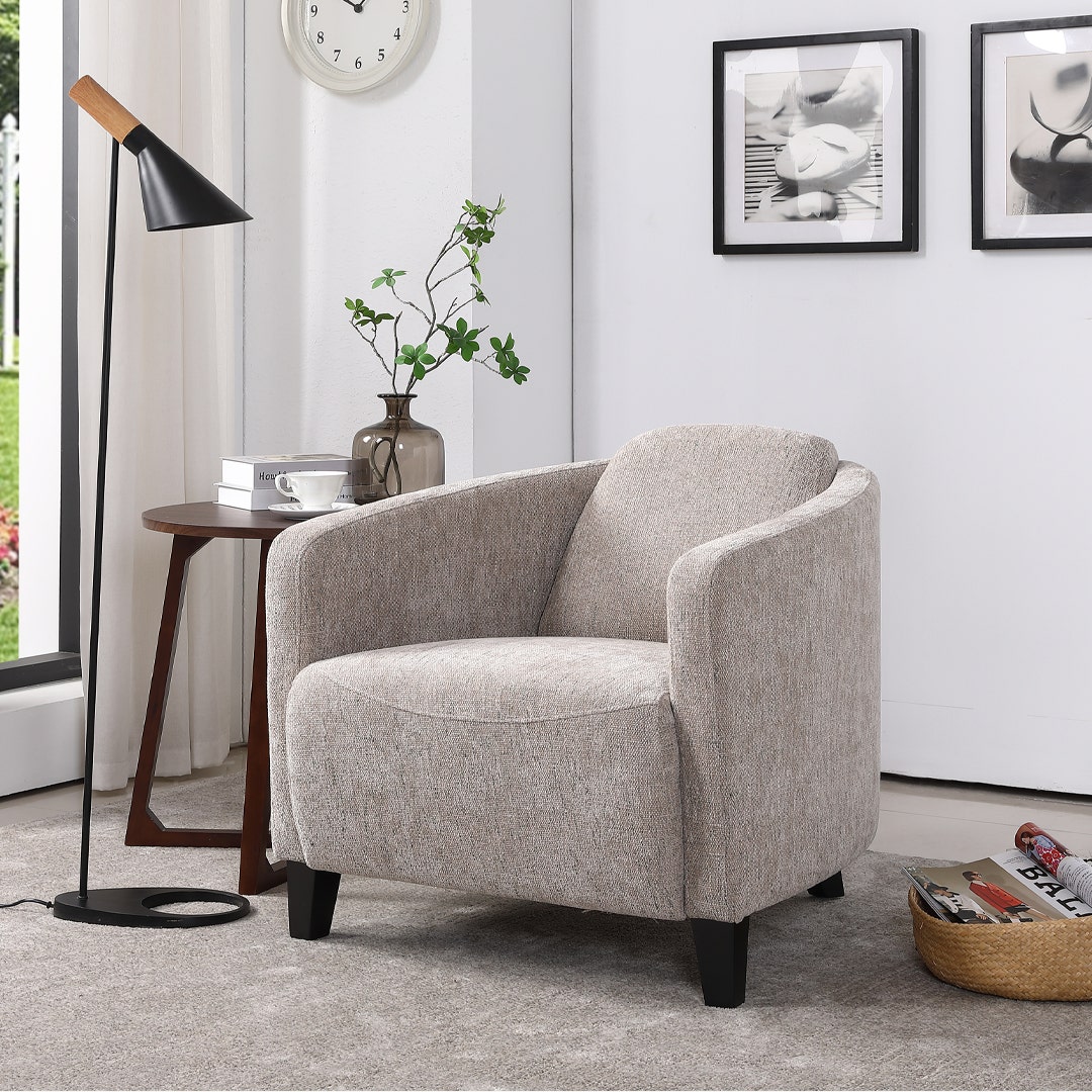 Buy Piere Accent Chair Mocha Online at Best Price in UAE OC Home