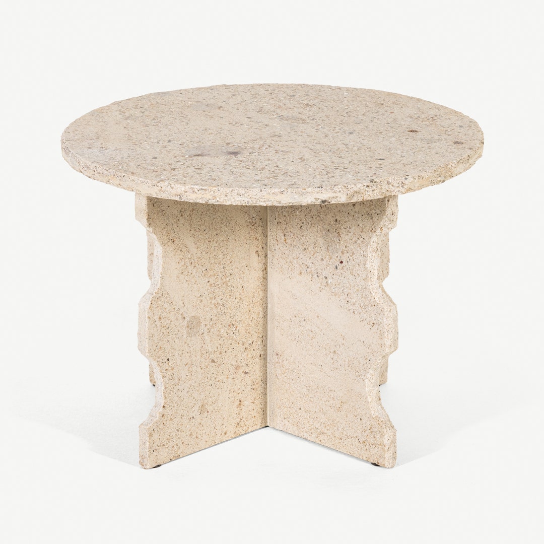 Cream accent table deals