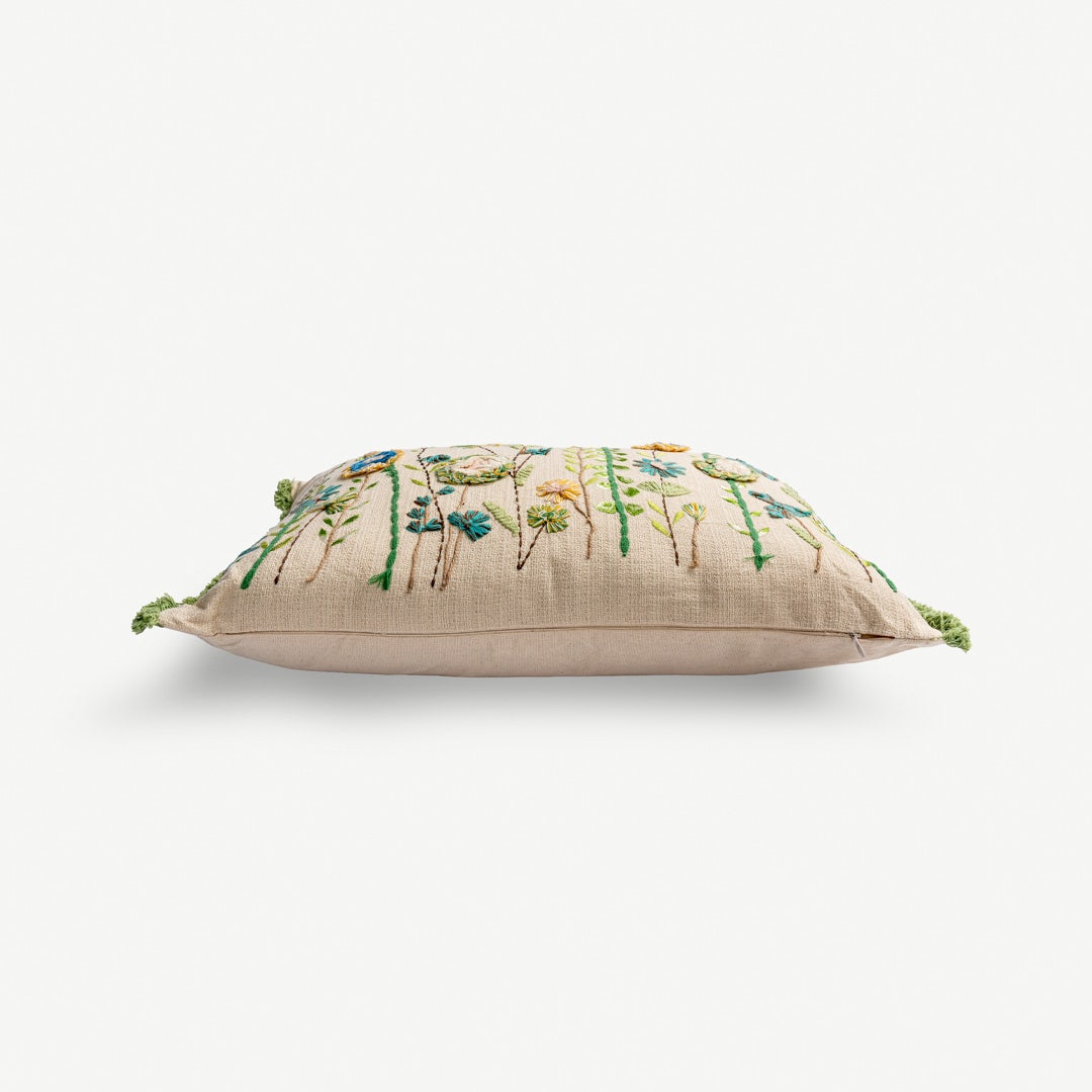 Posie Embroidered Cushion -40x60cm