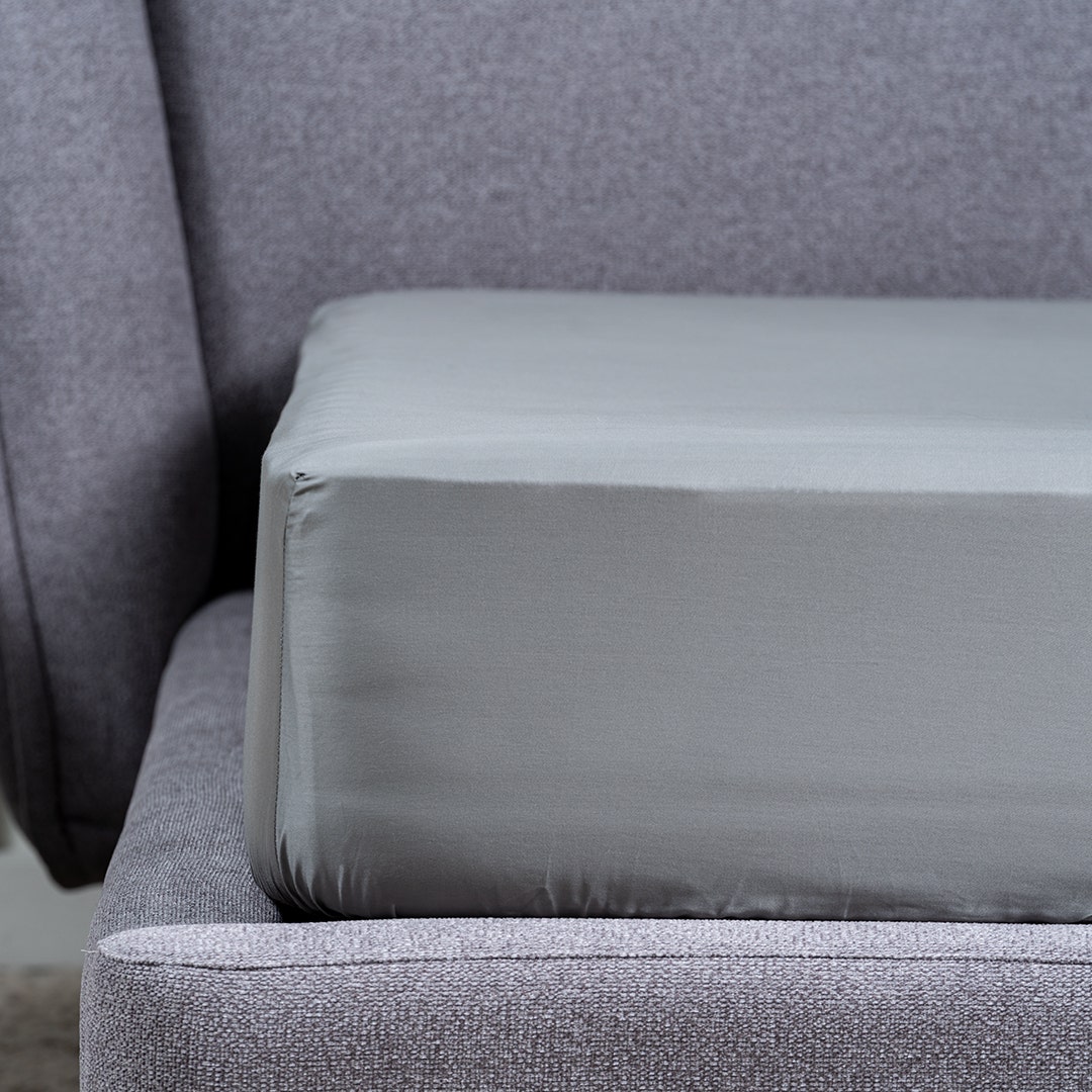 Pure Earth Fitted Sheet Sage