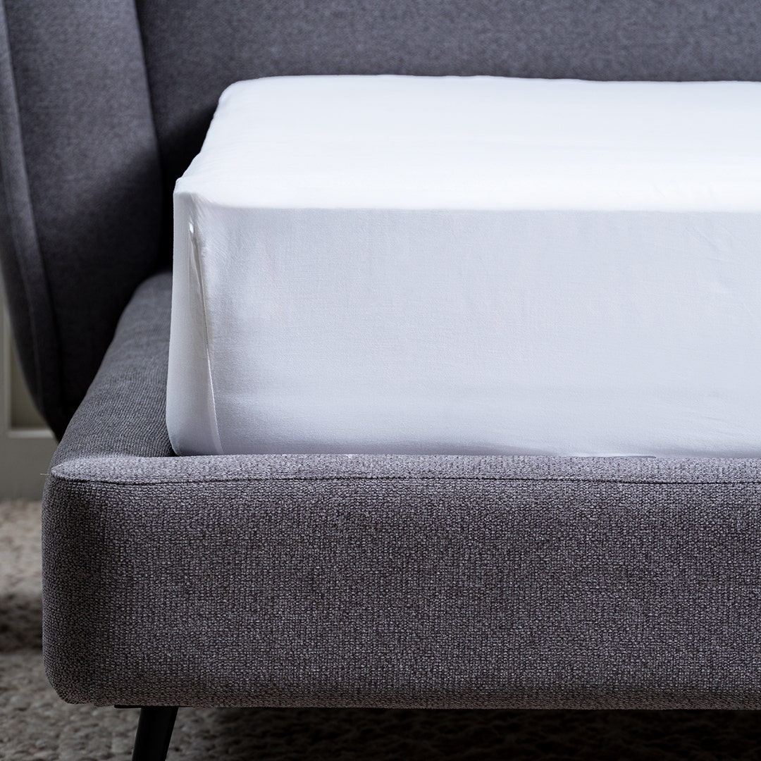 Pure Earth Fitted Sheet White