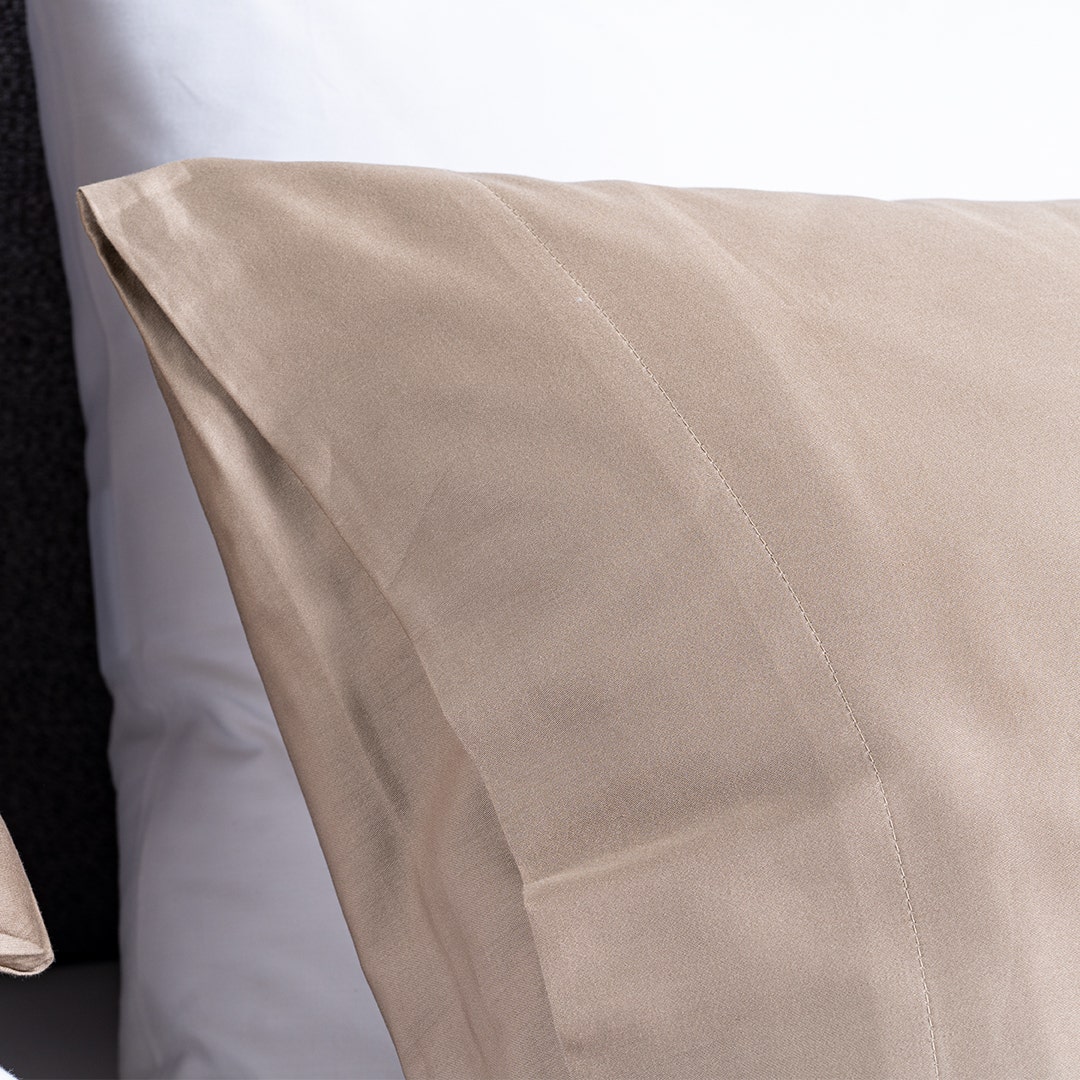 Pure Earth Pillowcase Set- P/Brown