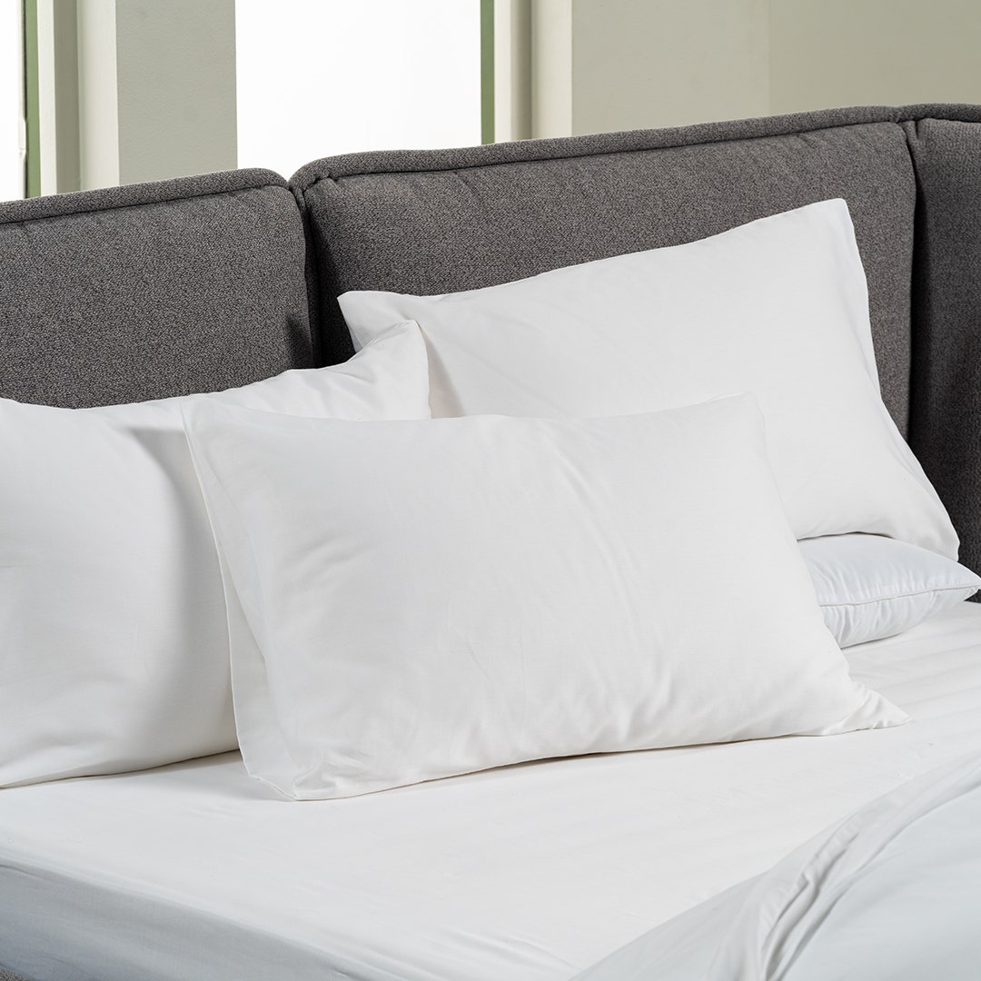 Pure Earth Pillowcase Set - White