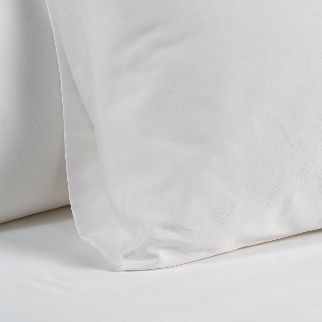 Pure Earth Pillowcase Set - White