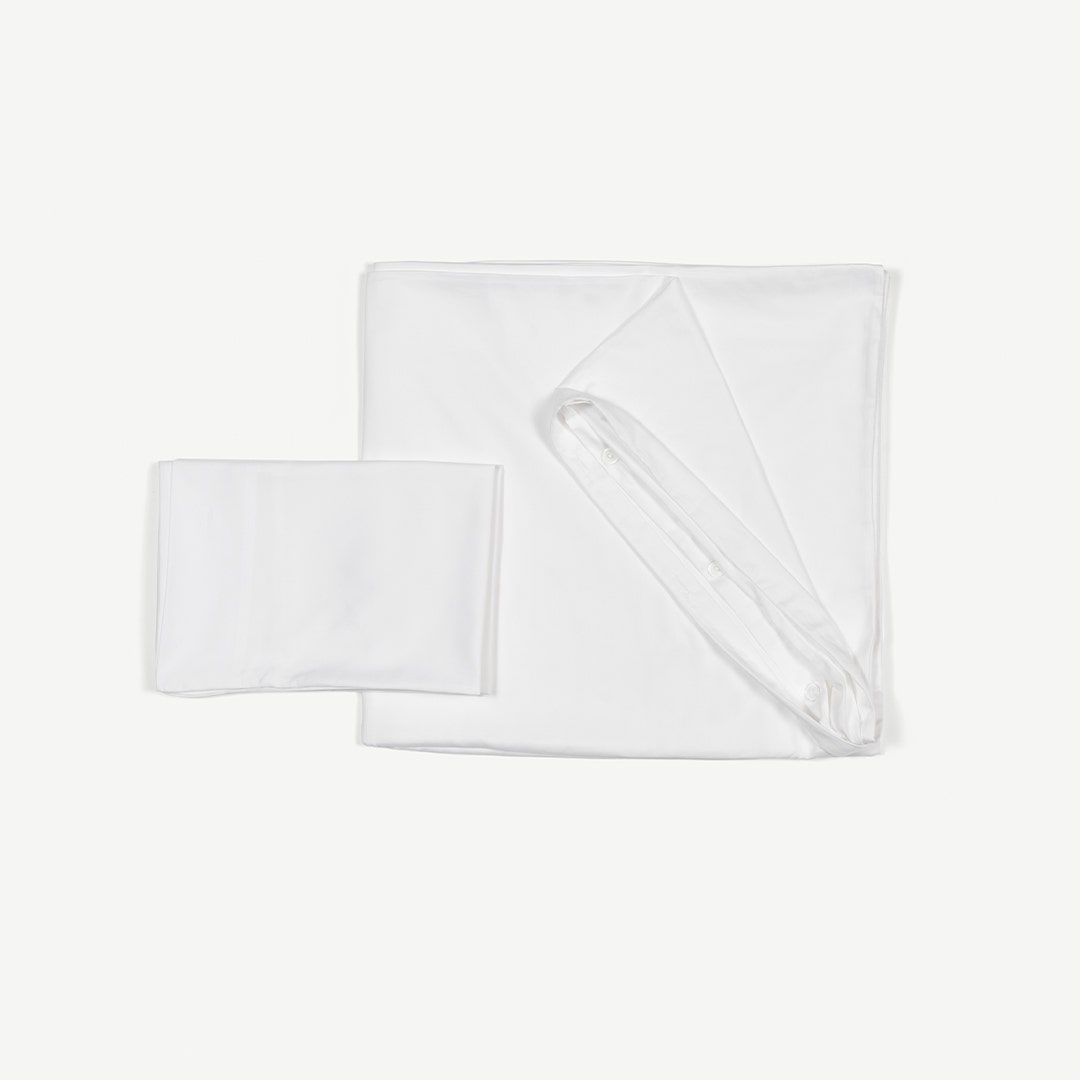 Pure-Earth D/C Set 160x200cm - White