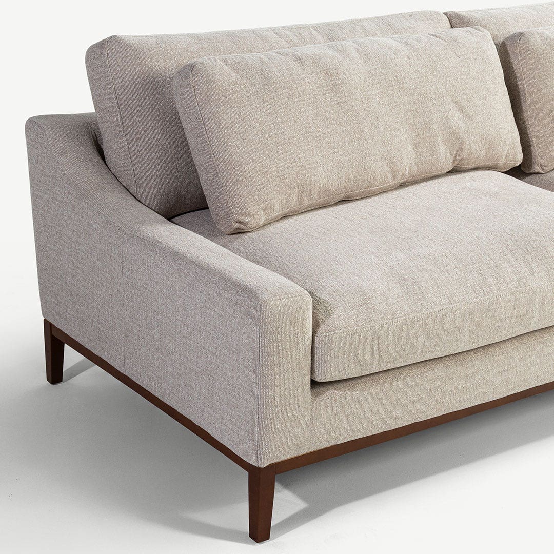 Ramela 4 Seater Sofa Ecru