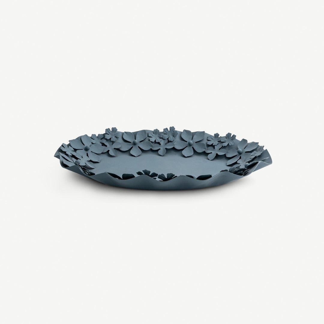 Ranah Décor Tray Grey -28cm