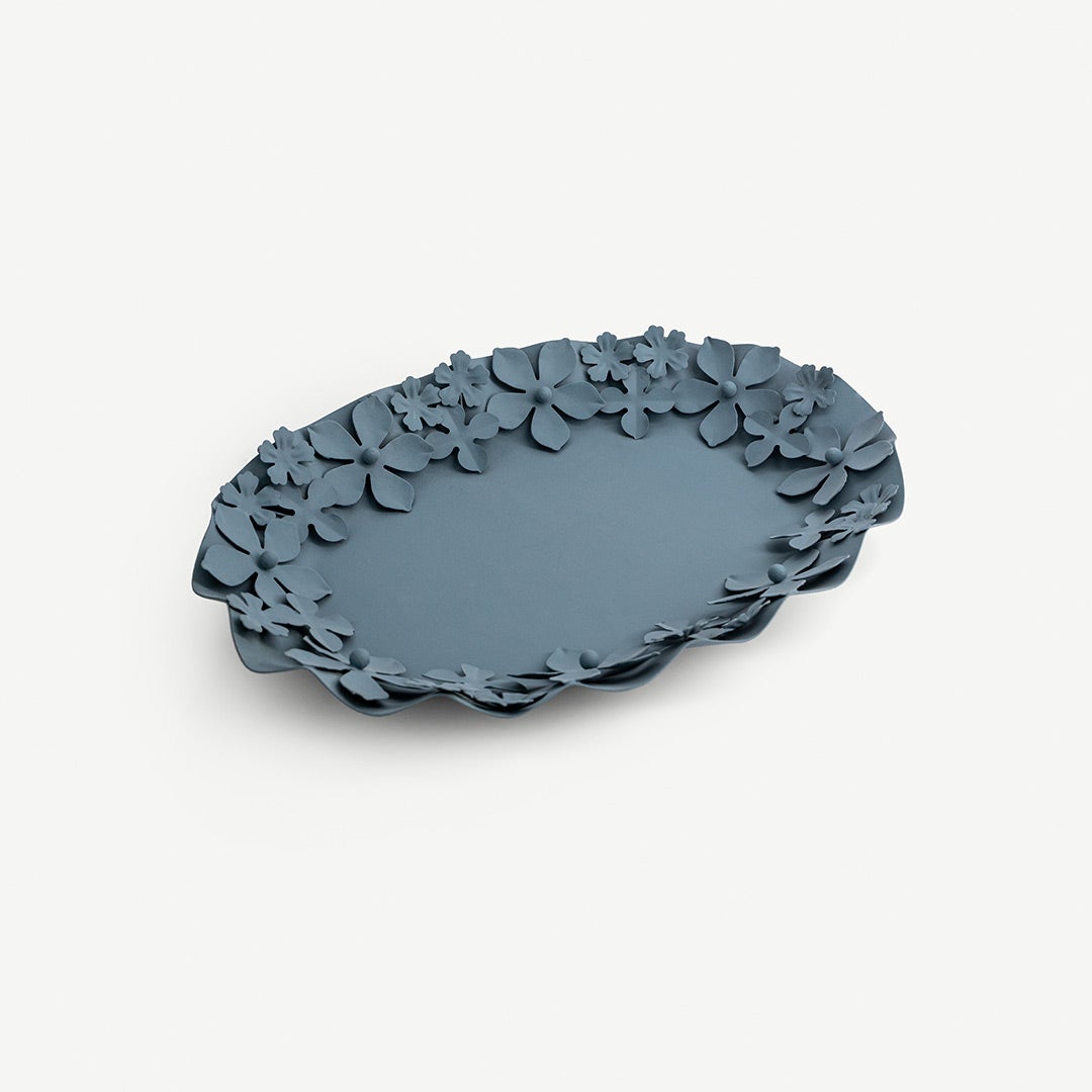 Ranah Décor Tray Grey -28cm