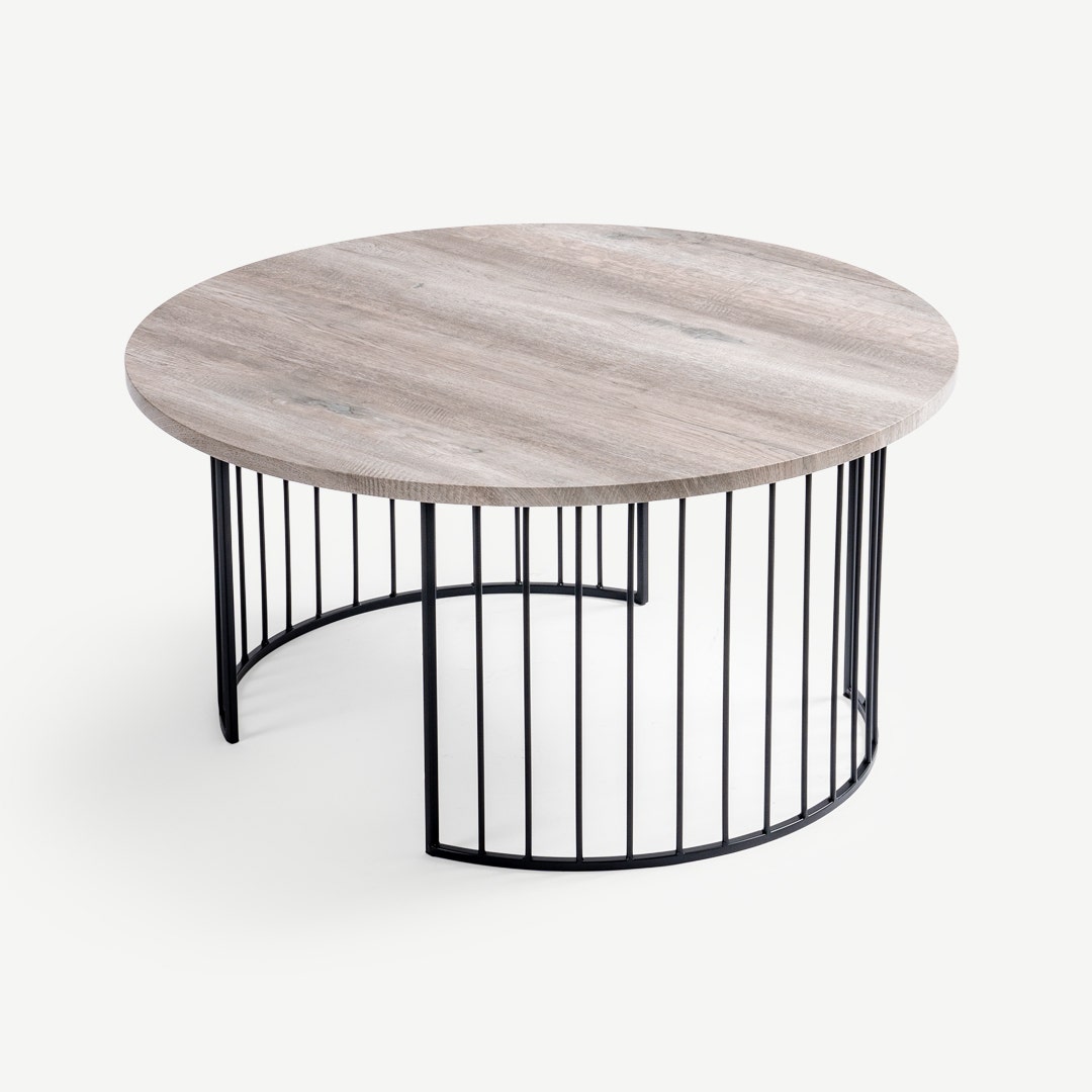 Raneem Center Table Oak