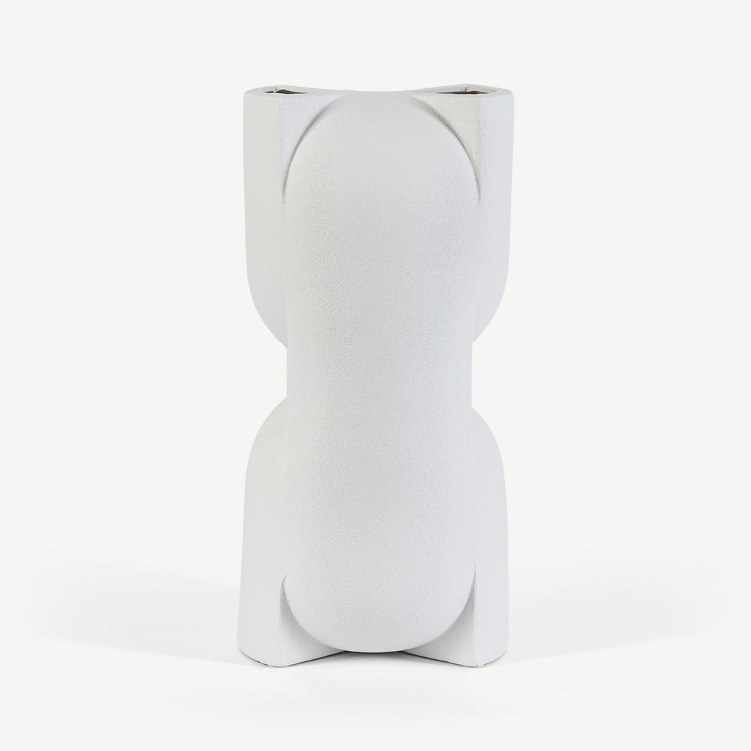 Rashford Ceramic Decor Vase -White