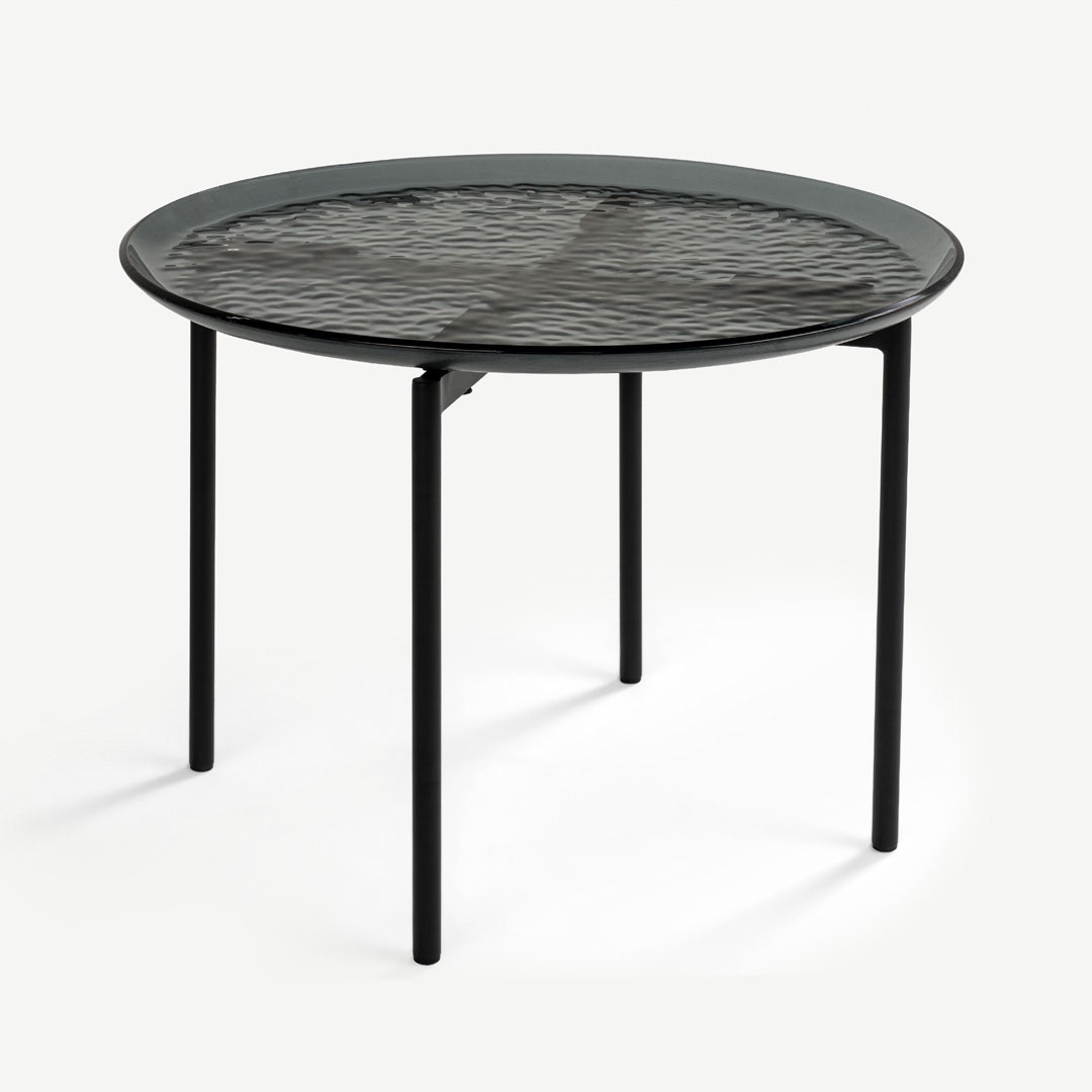 رواد طاولة جانبية - رمادي