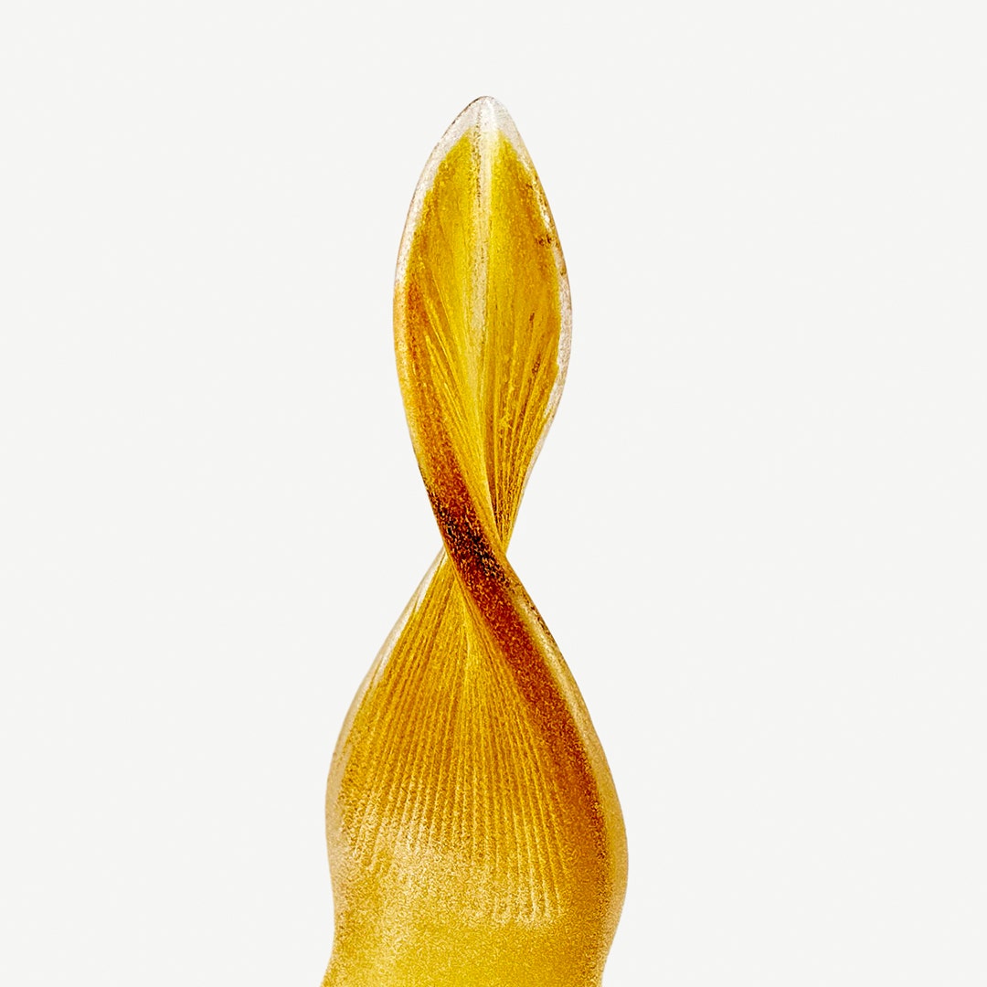 Rawda Glass Decor - Amber