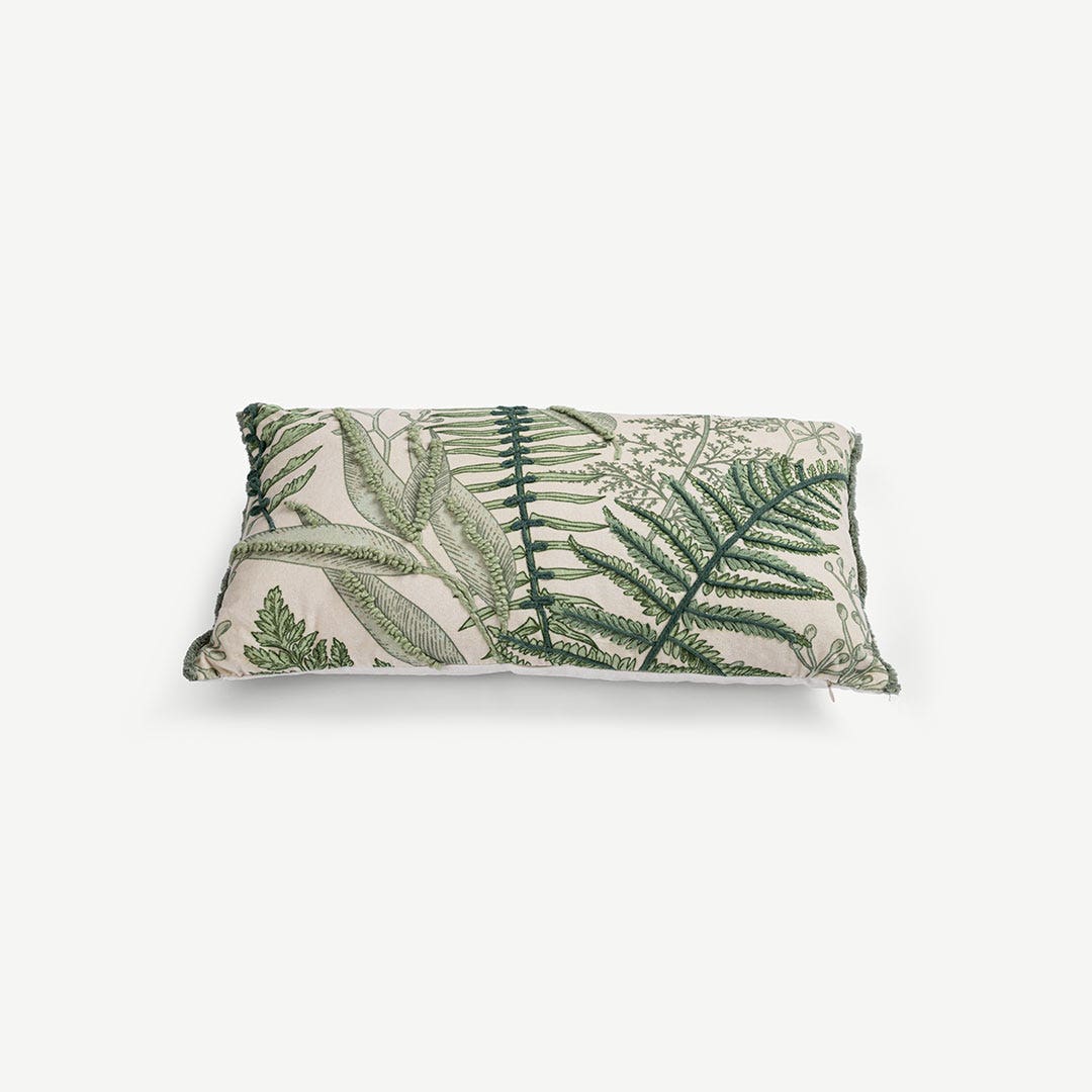 Rawen Embroidered Cushion -60x35cm