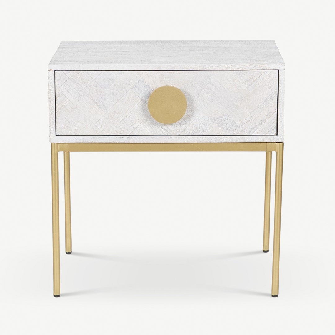Whitewash bedside tables hotsell