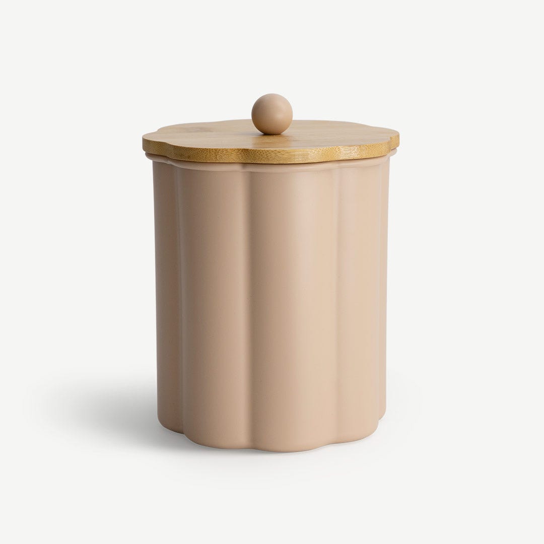 Relone Canister 12x16.5cm - Beige