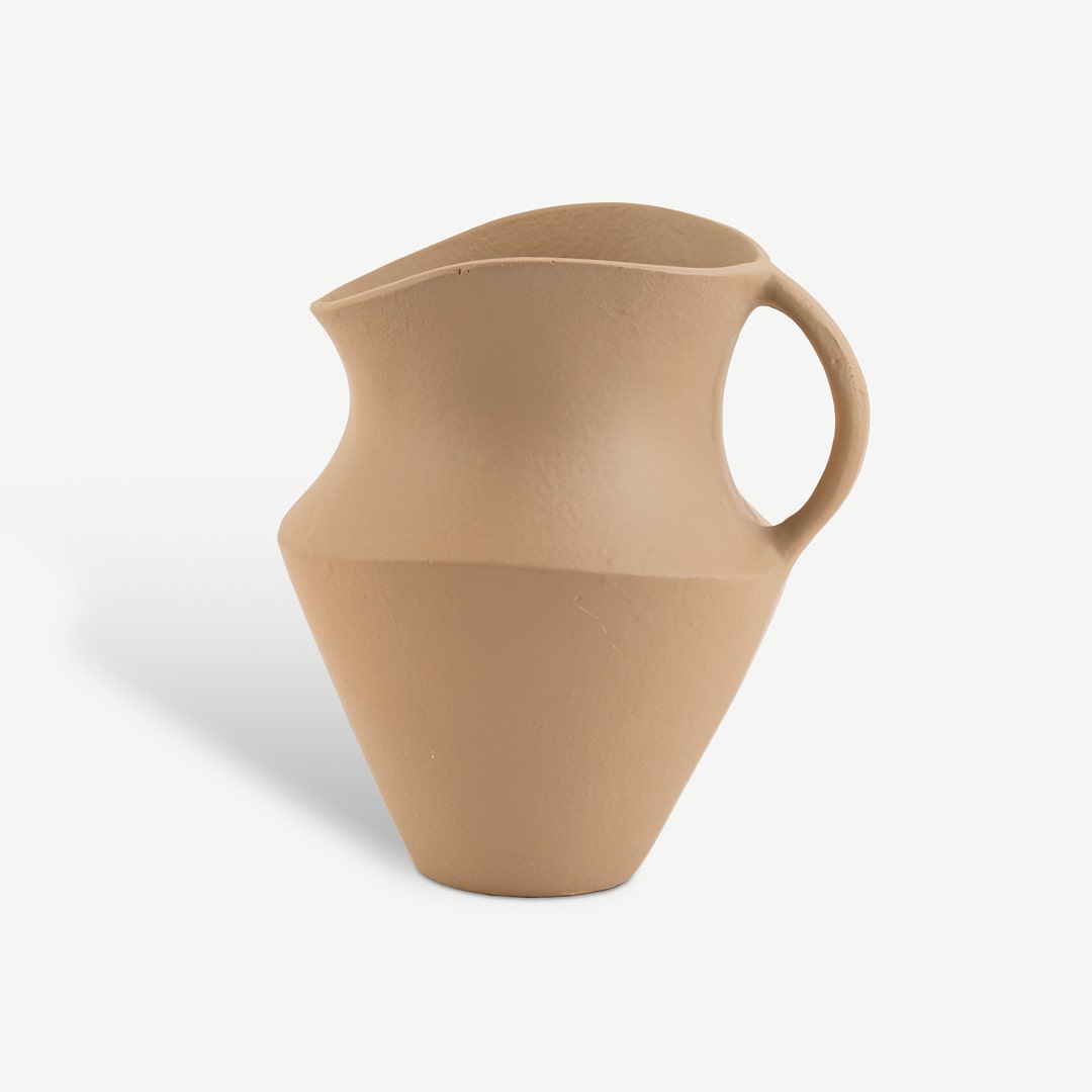 Remas Décor Vase -Ecru