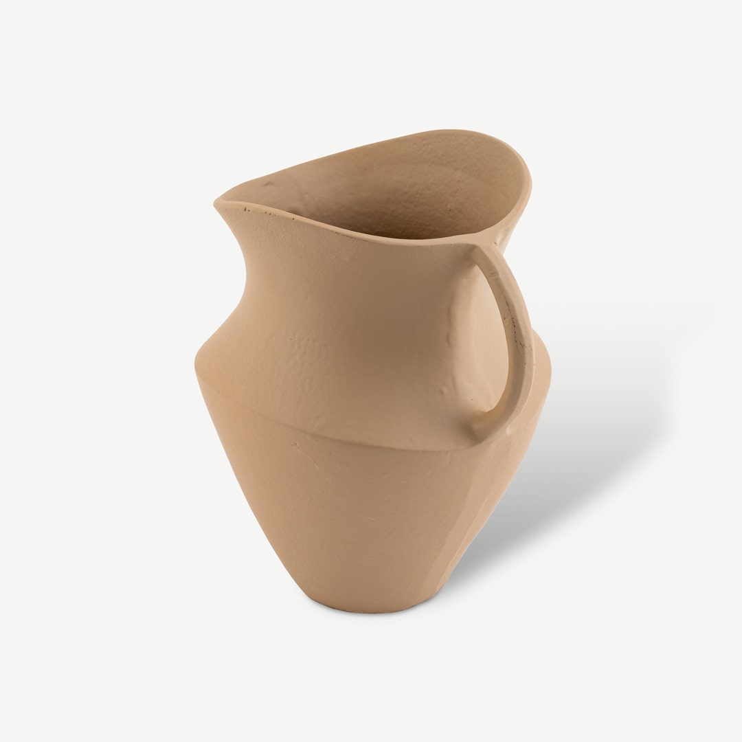 Remas Décor Vase -Ecru