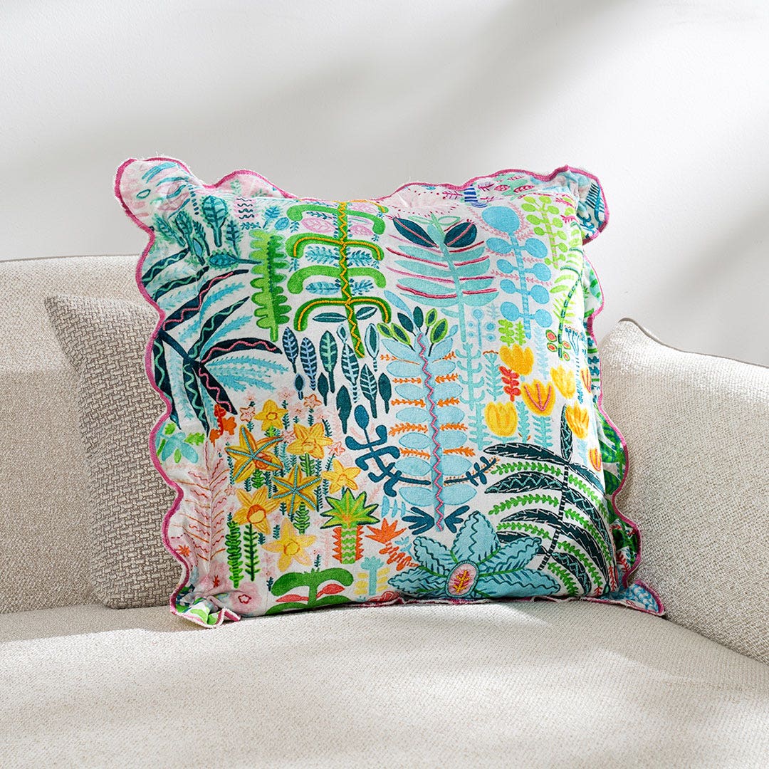 Renal Beaded Cushion -50x50cm