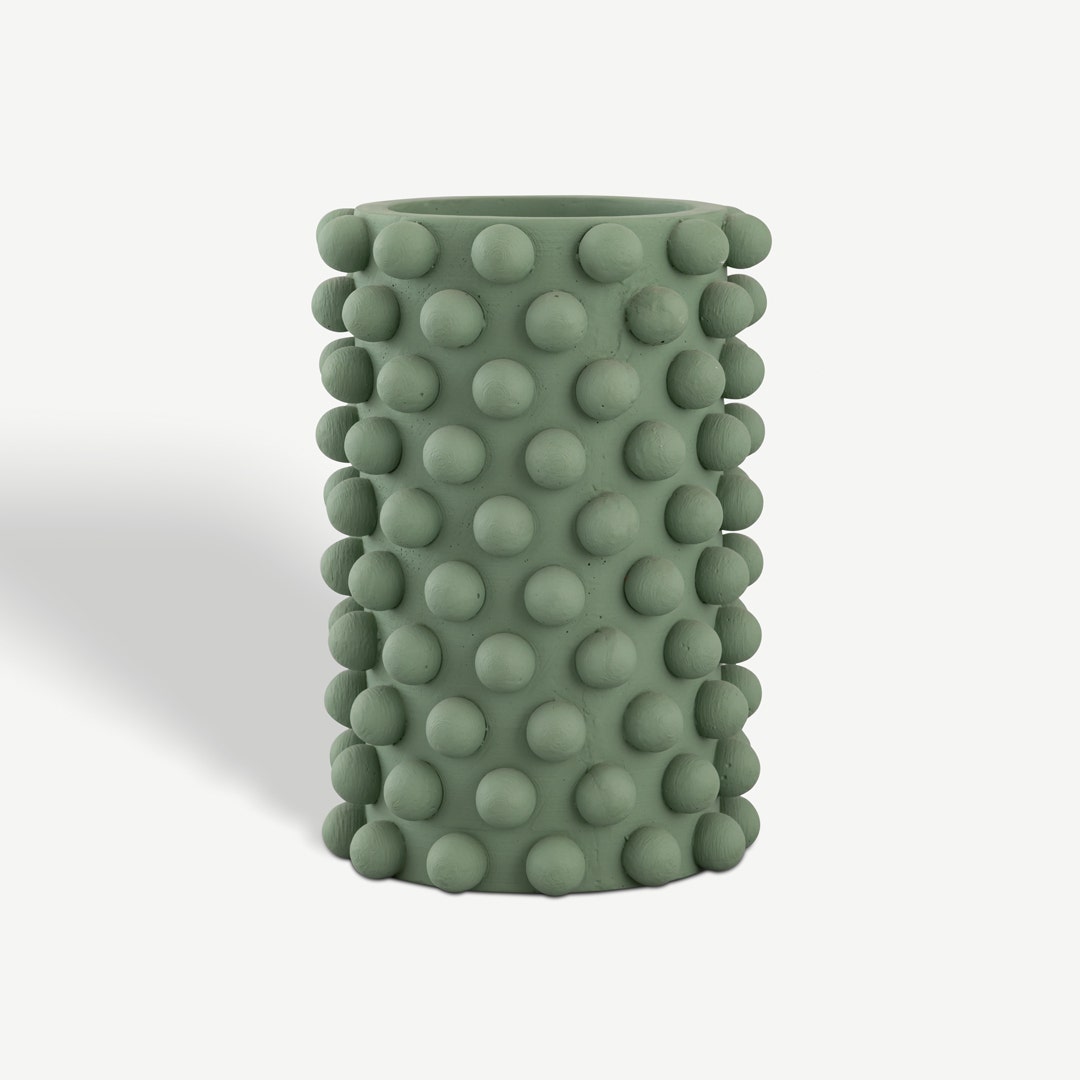 Renata Vase Pastel Green 14x20cm