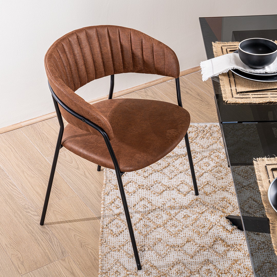 Renee Dining Chair Brown