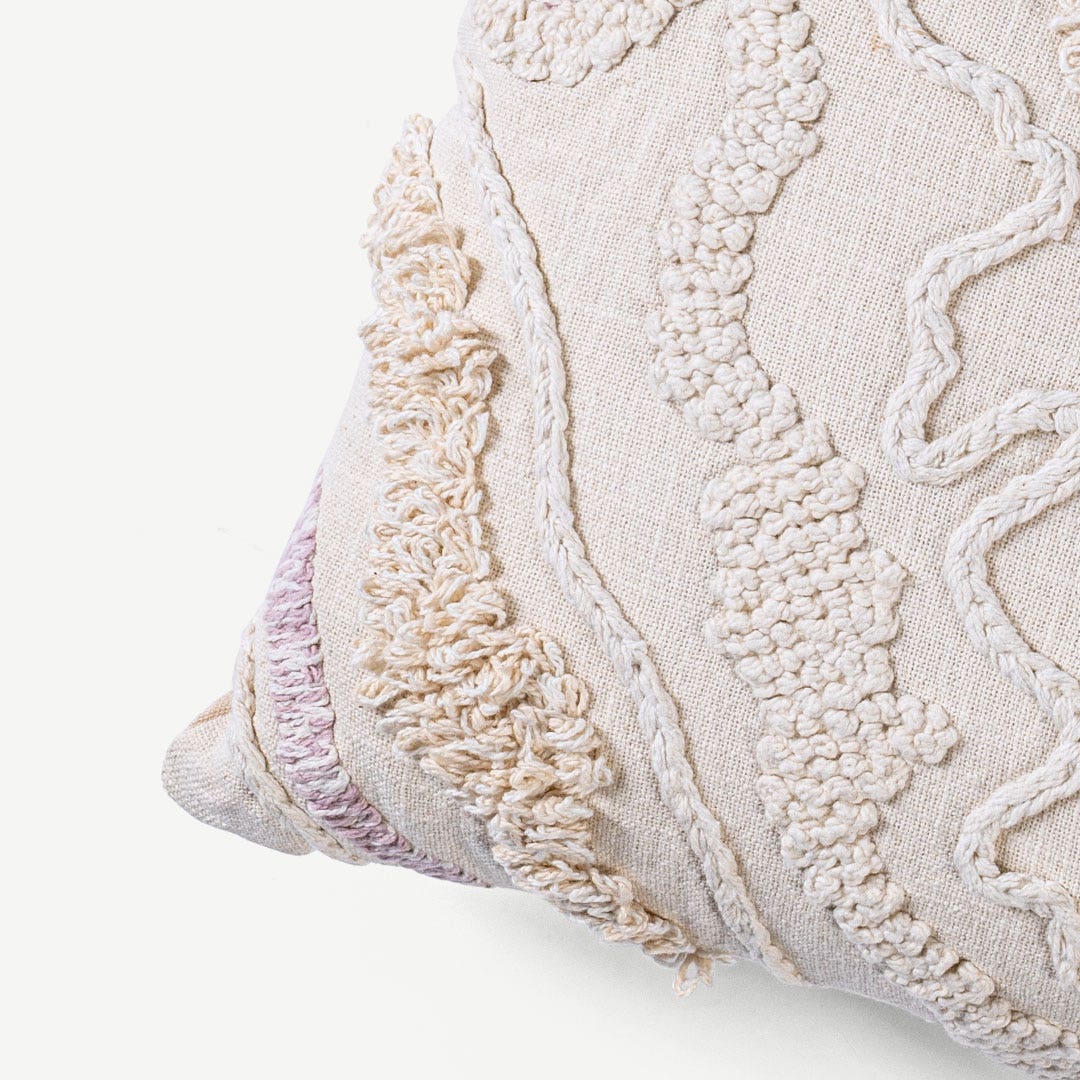 Retala Thread Emb. Cushion -30x50cm