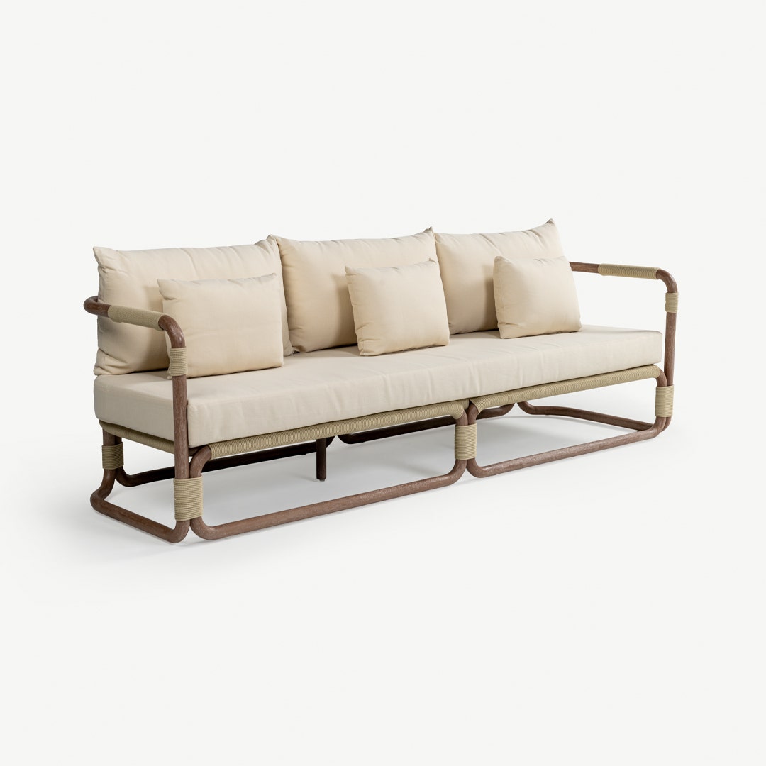 Revindale 3 Seater Sofa Natural