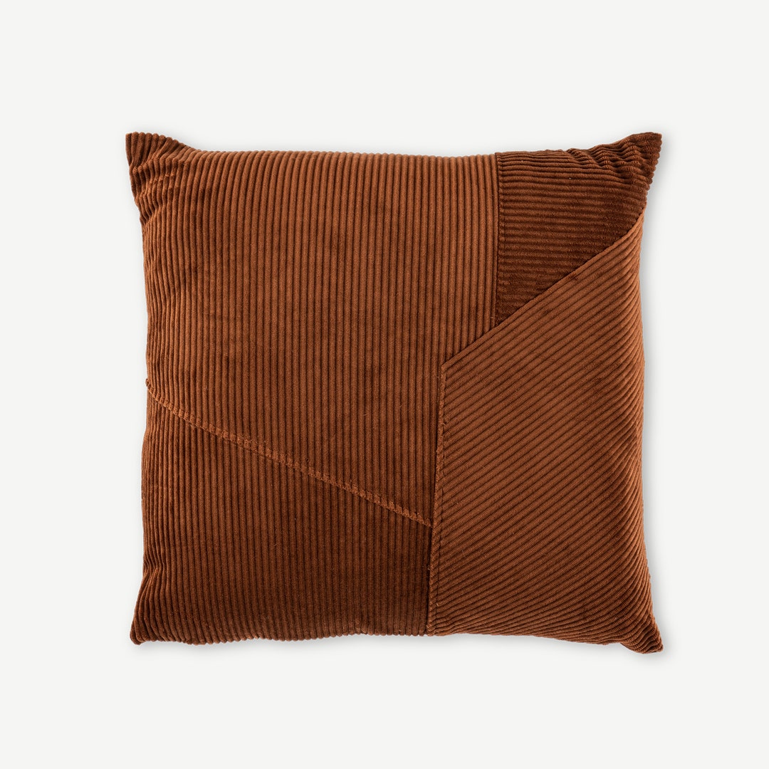 Rexis Filled Cushion -Terracotta