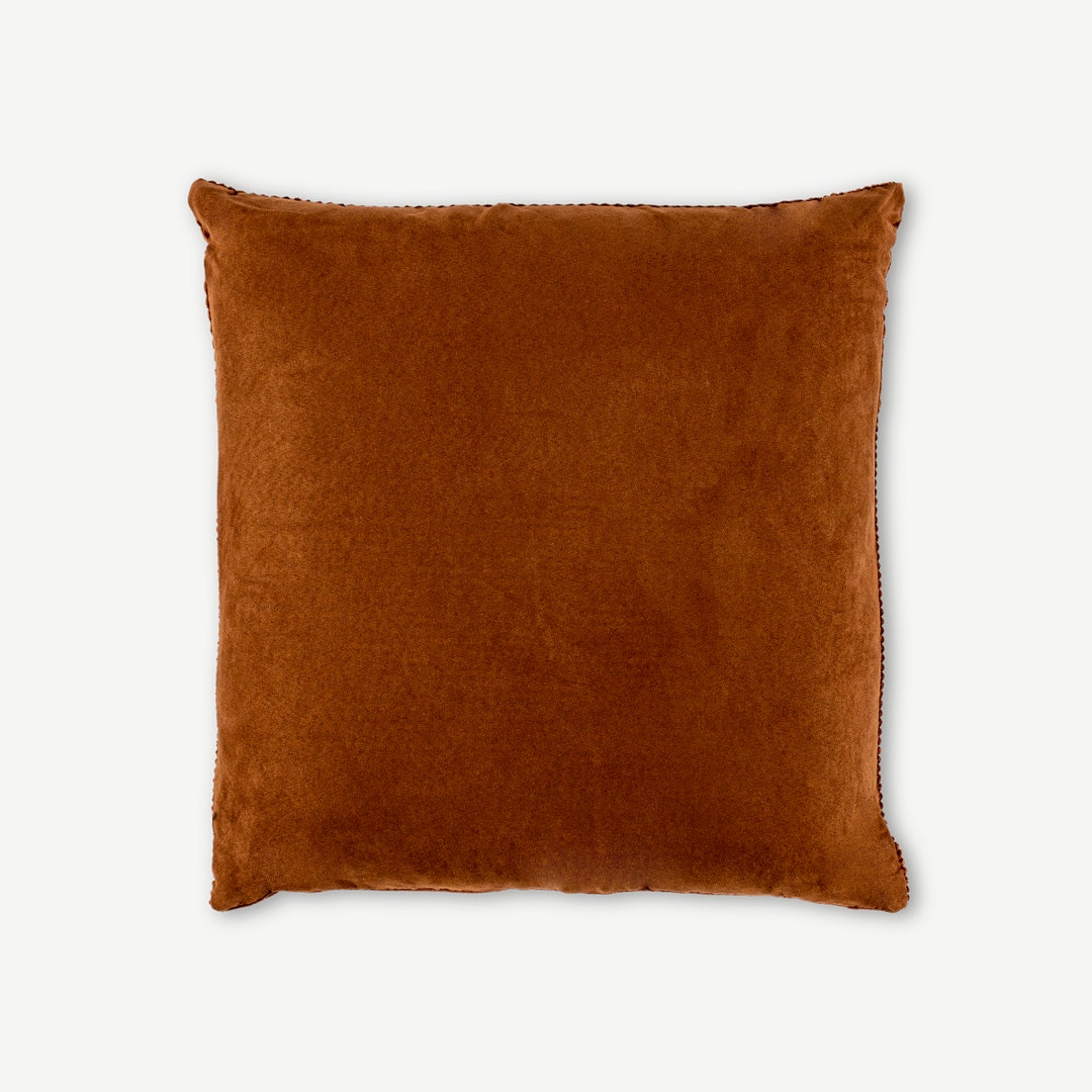 Rexis Filled Cushion -Terracotta