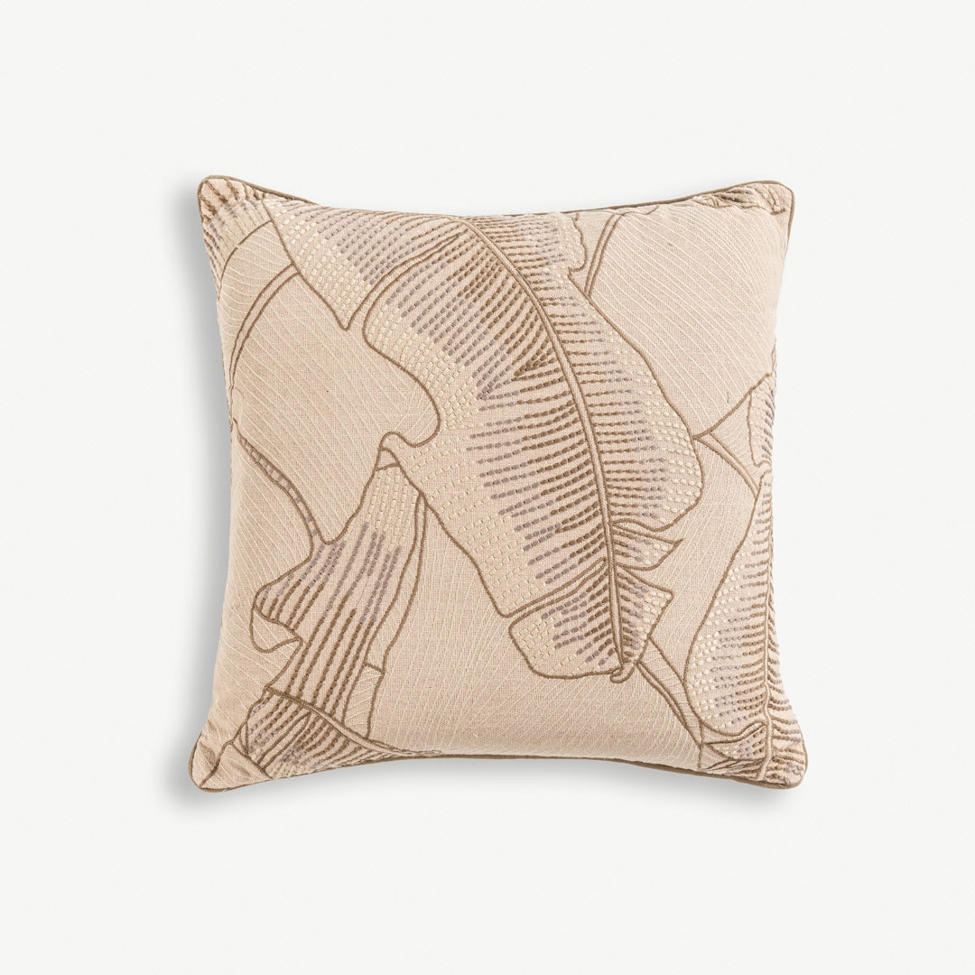 Reyma Embroidered Cushion - 50x50cm