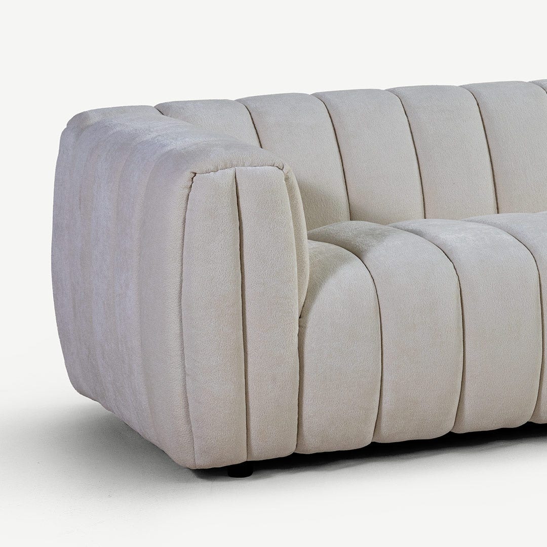 Reyoni 3 Seater Sofa Ivory