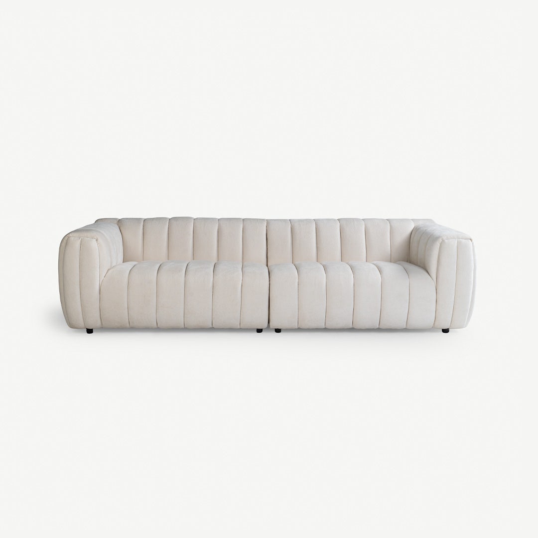 Reyoni 4 Seater Sofa Ivory