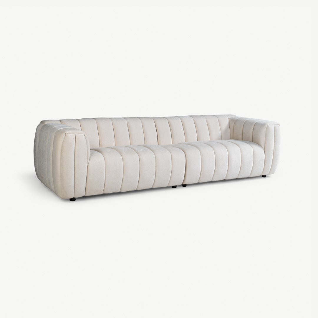 Reyoni 4 Seater Sofa Ivory