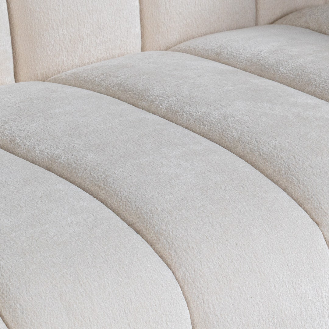 Reyoni 4 Seater Sofa Ivory