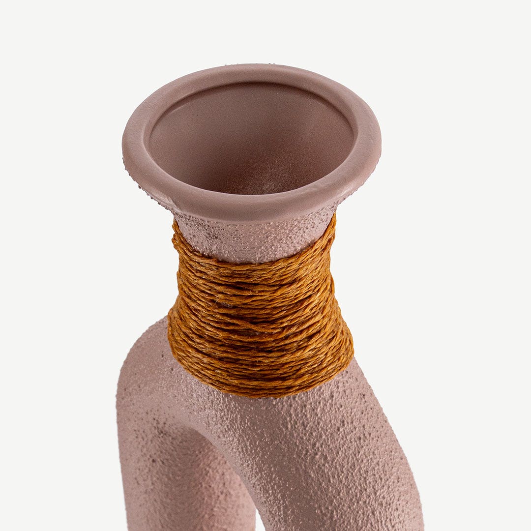 Riker Ceramic Décor Vase - 15x46cm