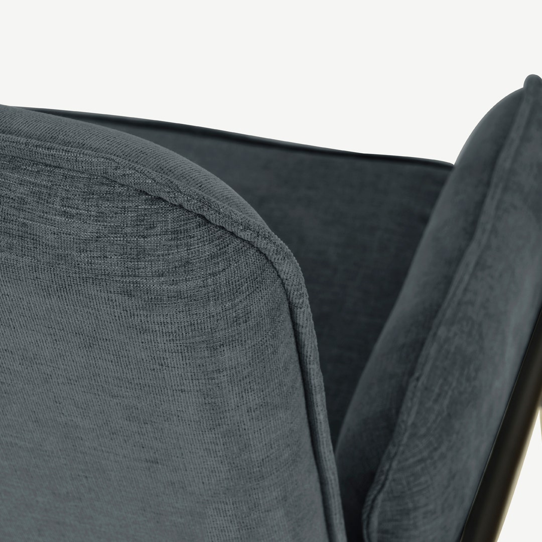 Ritchi Accent Chair Grey