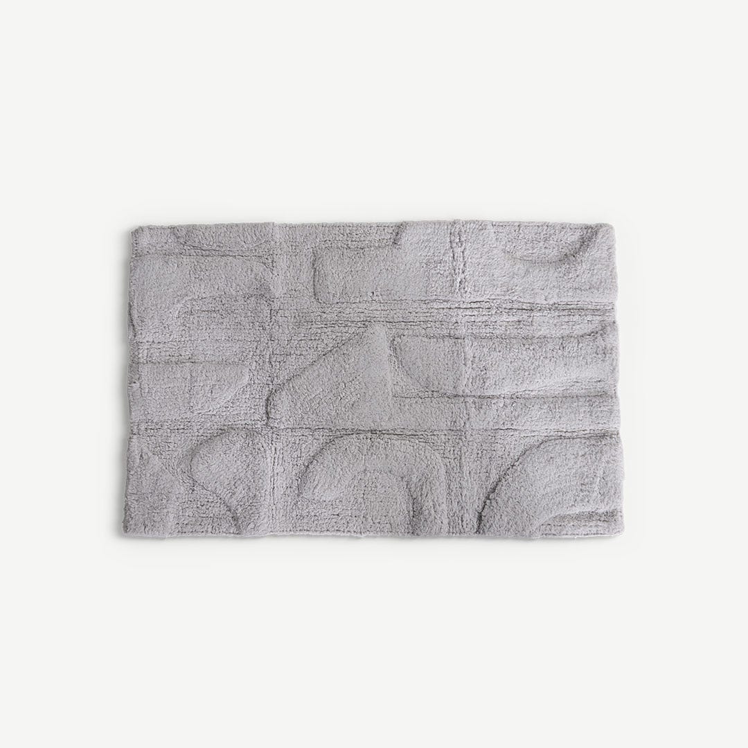 Riven Bathmat - Grey