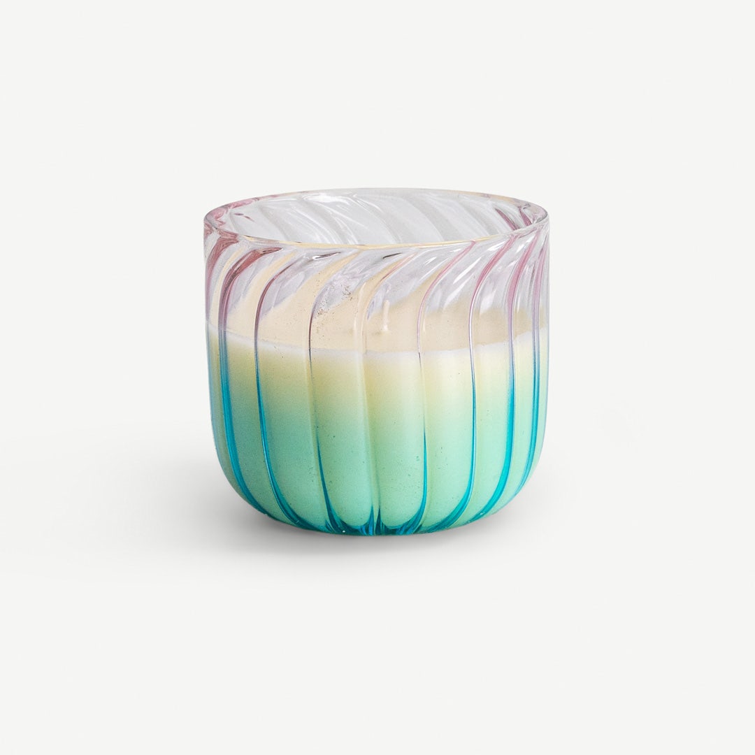 روليا شمعة في جرة - جوز الهند الوردي