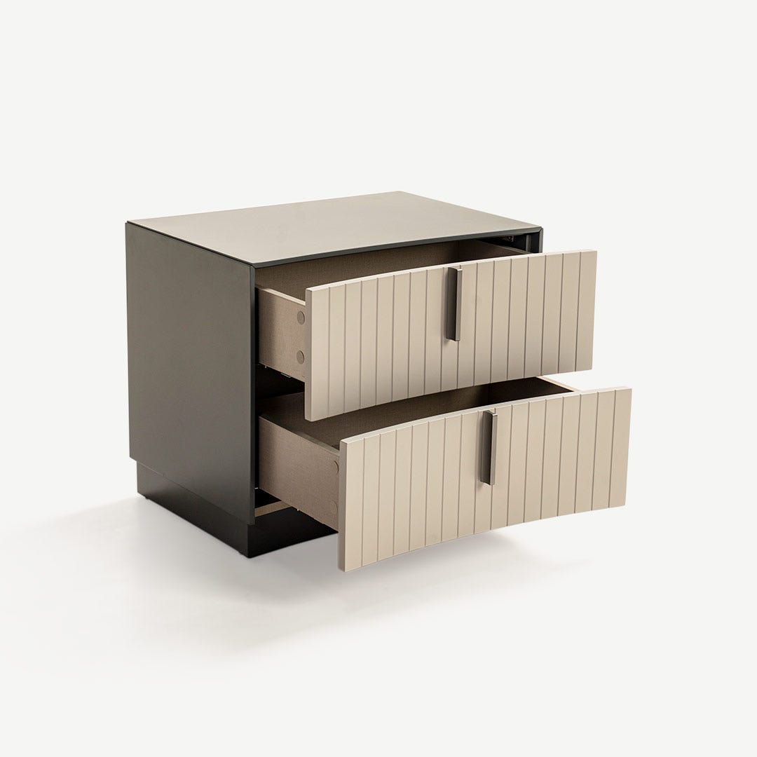 Rolien Bedside Table Multicolor