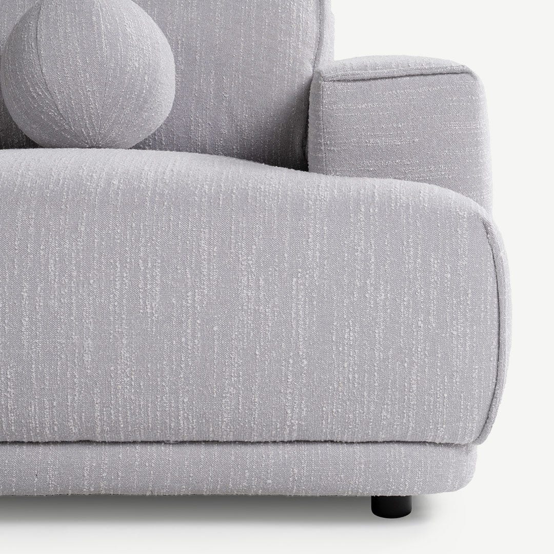 Rollien 1 Seater Sofa Grey