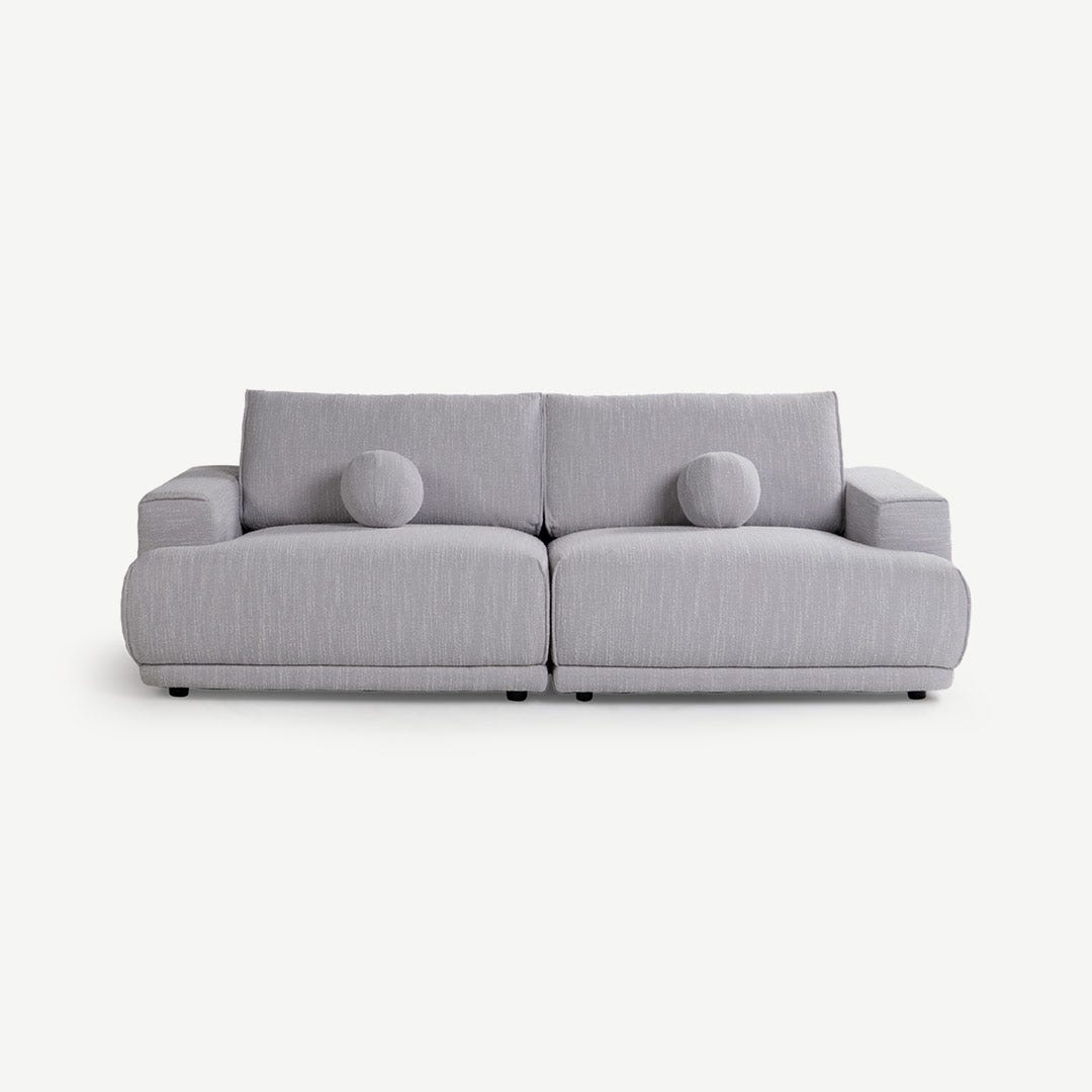 Rollien 3 Seater Sofa Grey